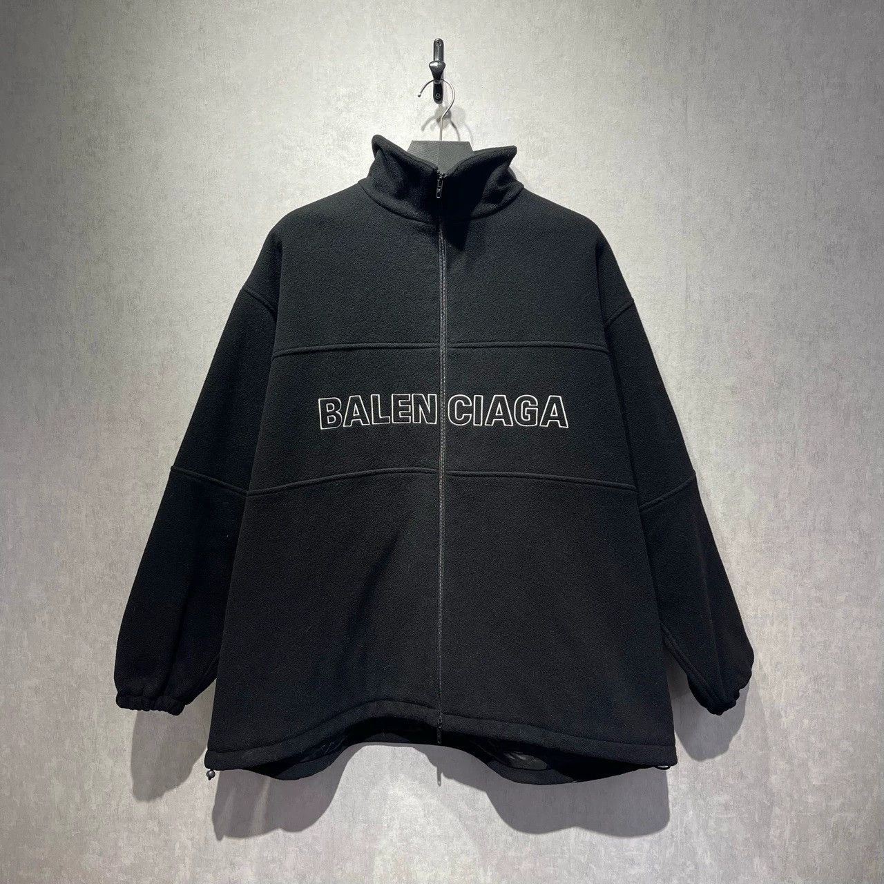 Balenciaga Balenciaga Logo Embroidered Cashmere Jacket - dmc Size US S / EU 44-46 / 1 - 1 Thumbnail