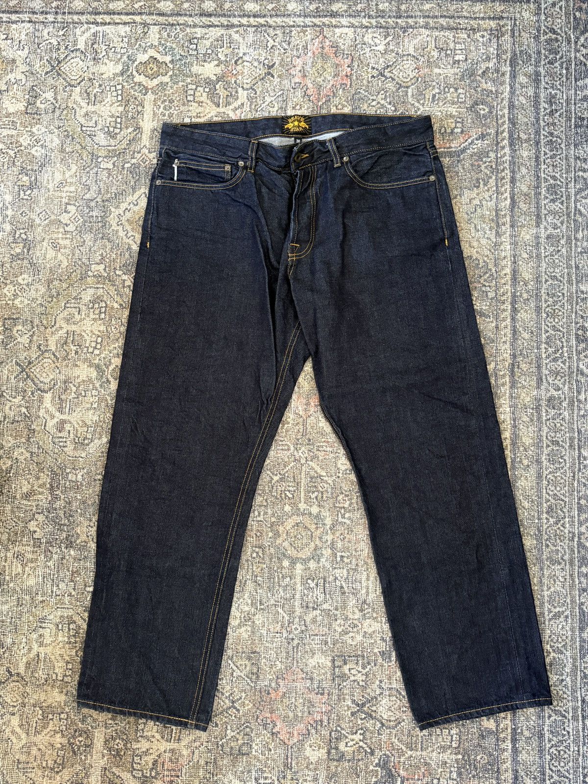 Brave Star Selvage Raw Selvedge Jeans — Indigo / W36 x L28