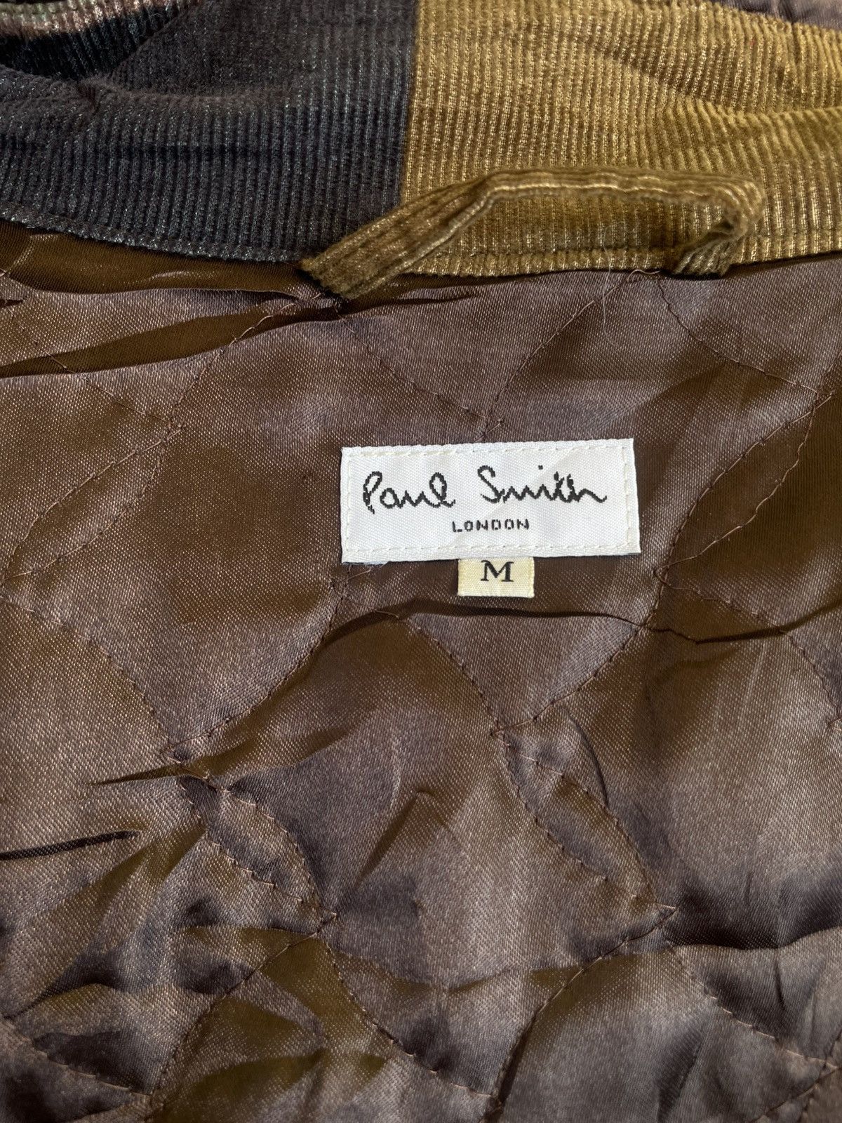 Japanese Brand × Paul Smith × Vintage Paul Smith 90s🔥Patchwork Over Print Jacket Size US M / EU 48-50 / 2 - 6 Thumbnail