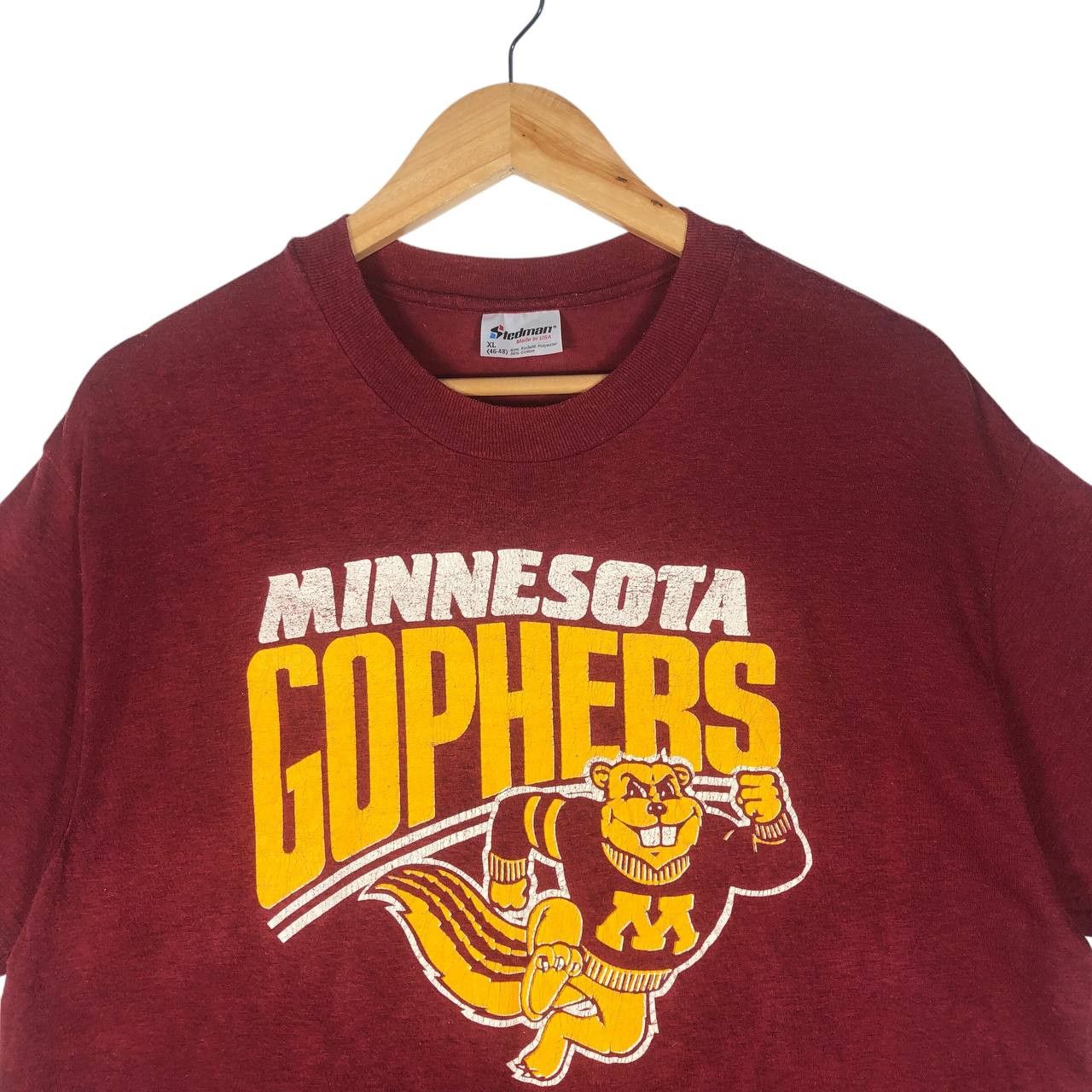 Other Vintage Minnesota Gophers men t-shirt Size US XL / EU 56 / 4 - 2 Thumbnail
