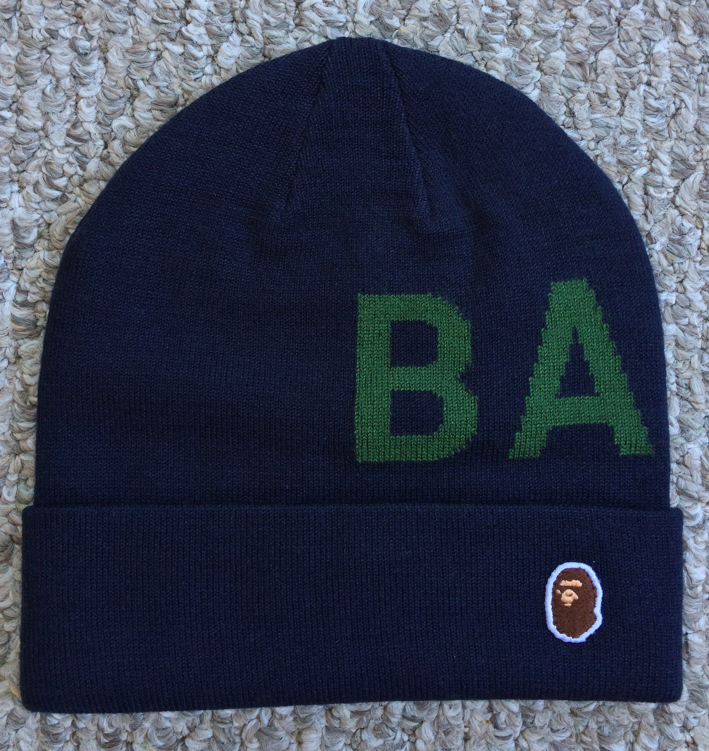 Bape NEW Bape SAMPLE Embroidered Logo Beanie Size ONE SIZE - 1 Thumbnail