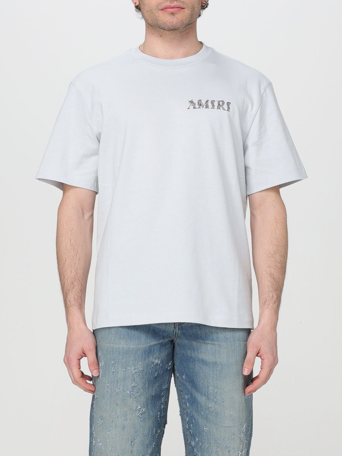 image of Amiri T-Shirt Men Dust (Size Medium)