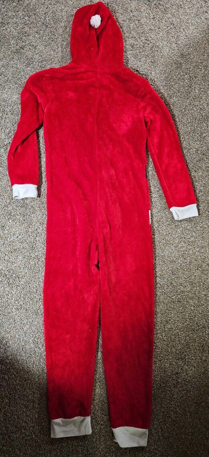 Joe Boxer joe boxer hooded santa pajamas L 10/12 SEARS Kmart Size ONE SIZE - 3 Thumbnail