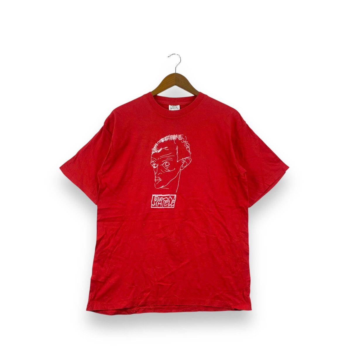 Japanese Brand Vintage EGON SCHIELE PAINTER Fine Art Self Portrait Tee Size US L / EU 52-54 / 3 - 1 Thumbnail