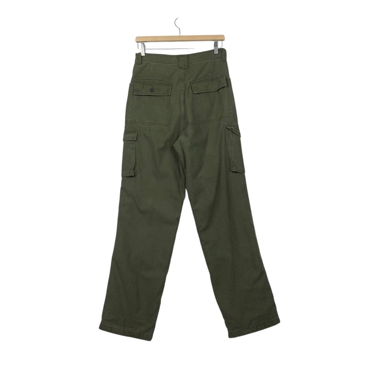 Japanese Brand 📌Vintage Chore Biker Pants Military Sunrocky Size US 30 / EU 46 - 9 Thumbnail