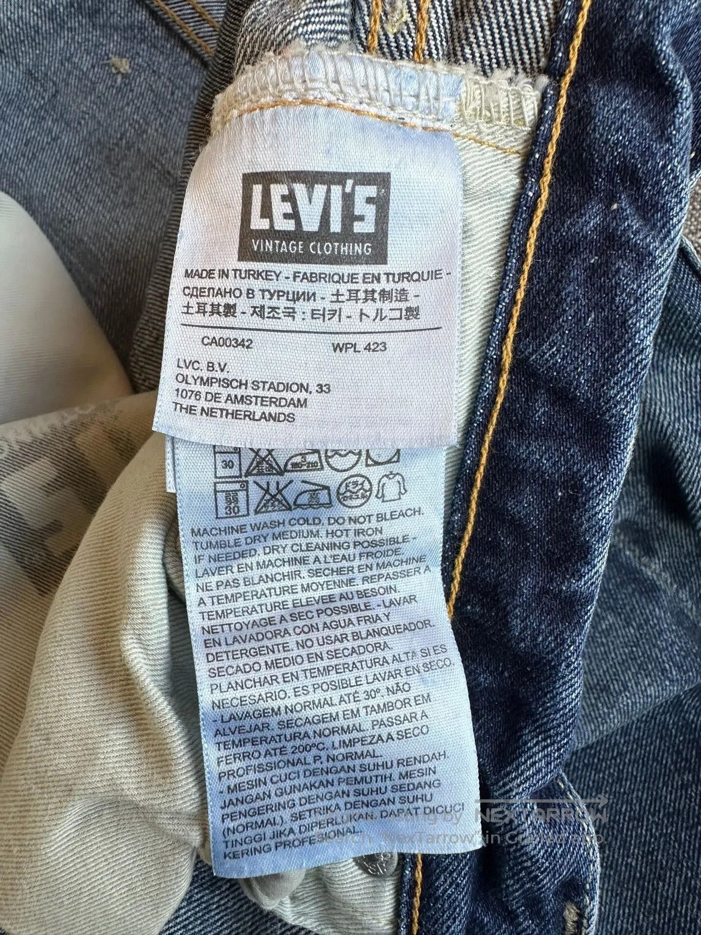 Levi's levi's vintage 501zxx denim jeans blue. Size US 30 / EU 46 - 8 Thumbnail