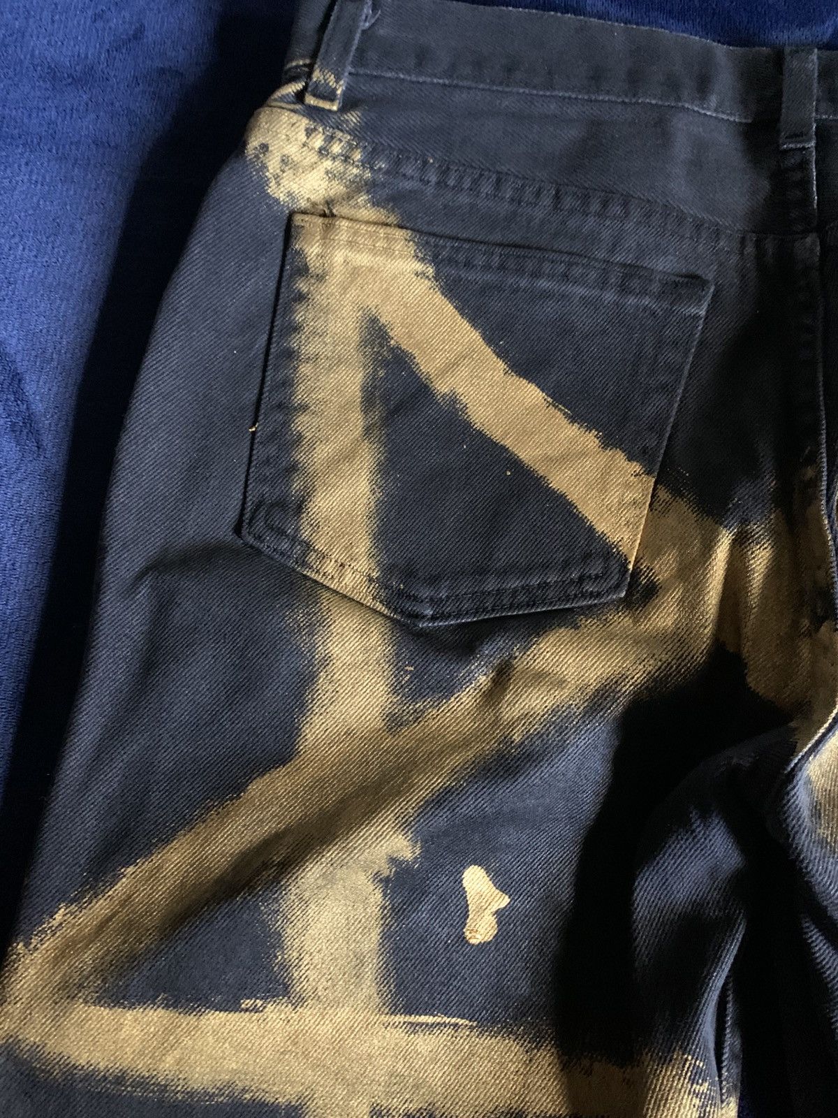 Other Waxed Pentagram Jeans Opium Fashion Swag Streetwear Punk Emo Size US 32 / EU 48 - 11 Thumbnail