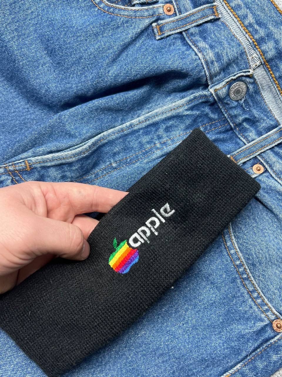 Mackintosh Vintage 90s Apple macintosh rainbow logo headband hat sports Size ONE SIZE - 5 Thumbnail