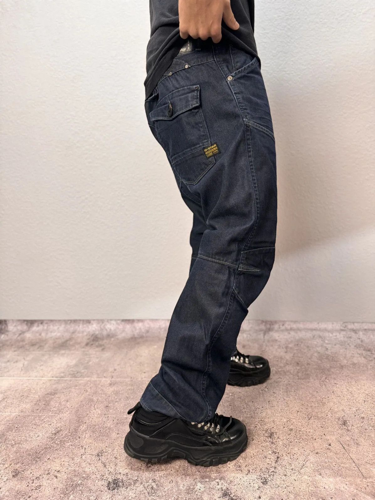 G-Star Vintage Y2K pants cargo baggy fit sk8 opium faded Size US 34 / EU 50 - 6 Thumbnail