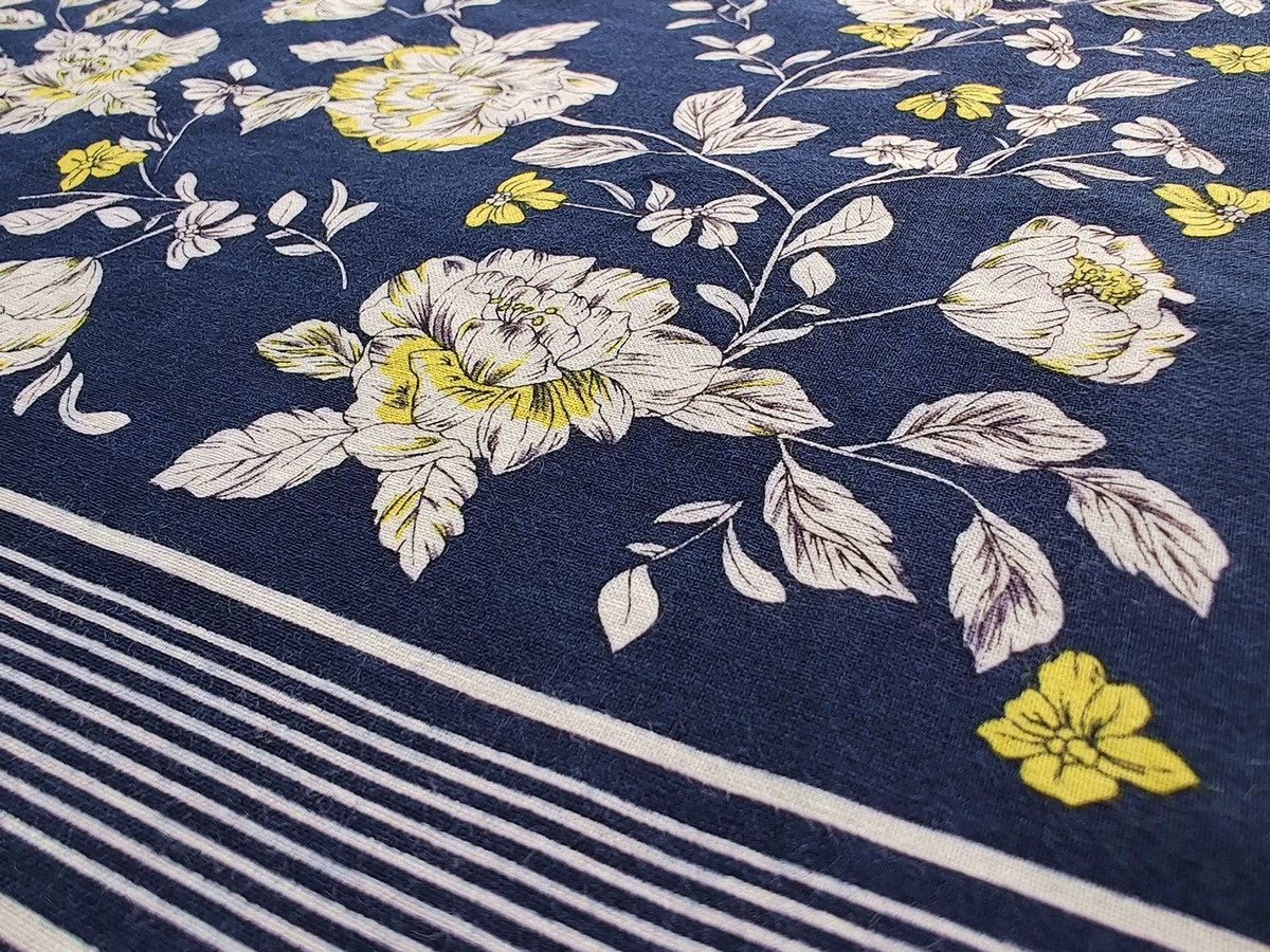 Ralph Lauren INDIGO Printed Bandana COTTON Green Scarf handkerchief Size ONE SIZE - 6 Thumbnail
