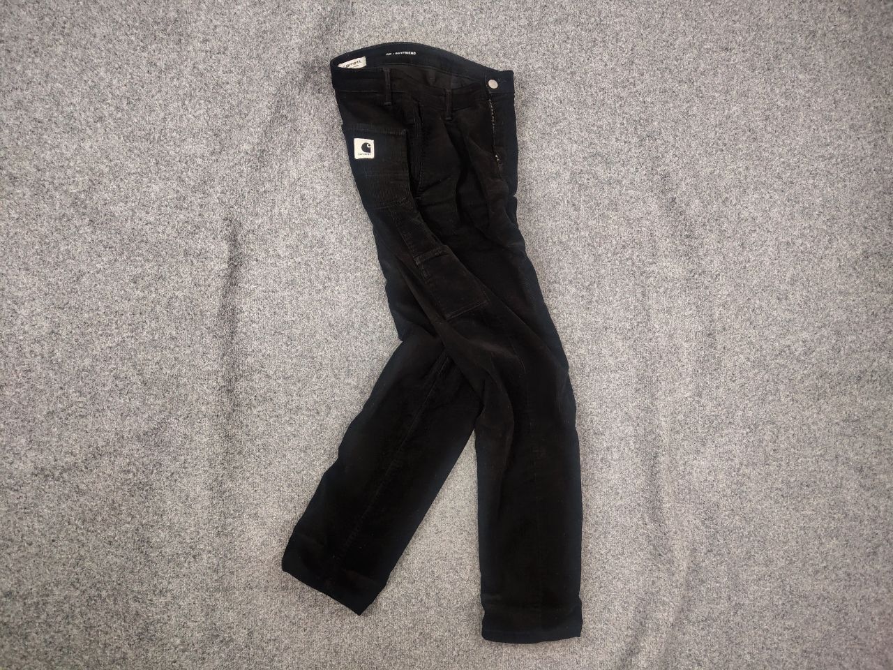 Carhartt Carhartt wip Pierce corduroy Boyfriend fit Pants Vintage Size 24" / US 00 / IT 34 - 1 Thumbnail