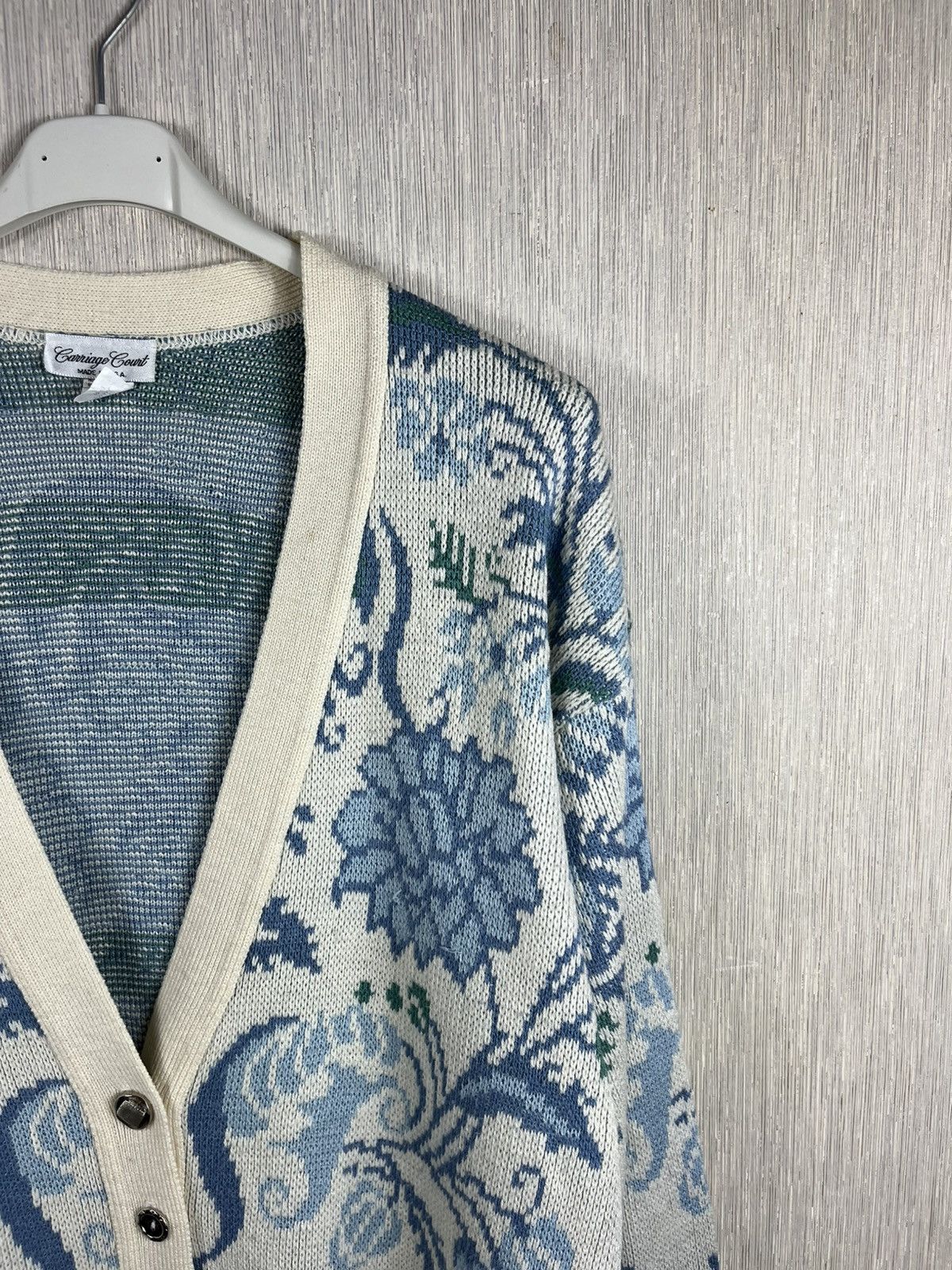 Vintage Vintage Carriage Court floral patterned cardigan sweater Size US S / EU 44-46 / 1 - 3 Thumbnail