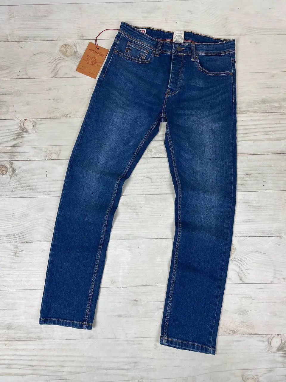 True Religion NEW True Religion Rocco Slim Denim Jeans Japan Y2K Size US 32 / EU 48 - 2 Thumbnail
