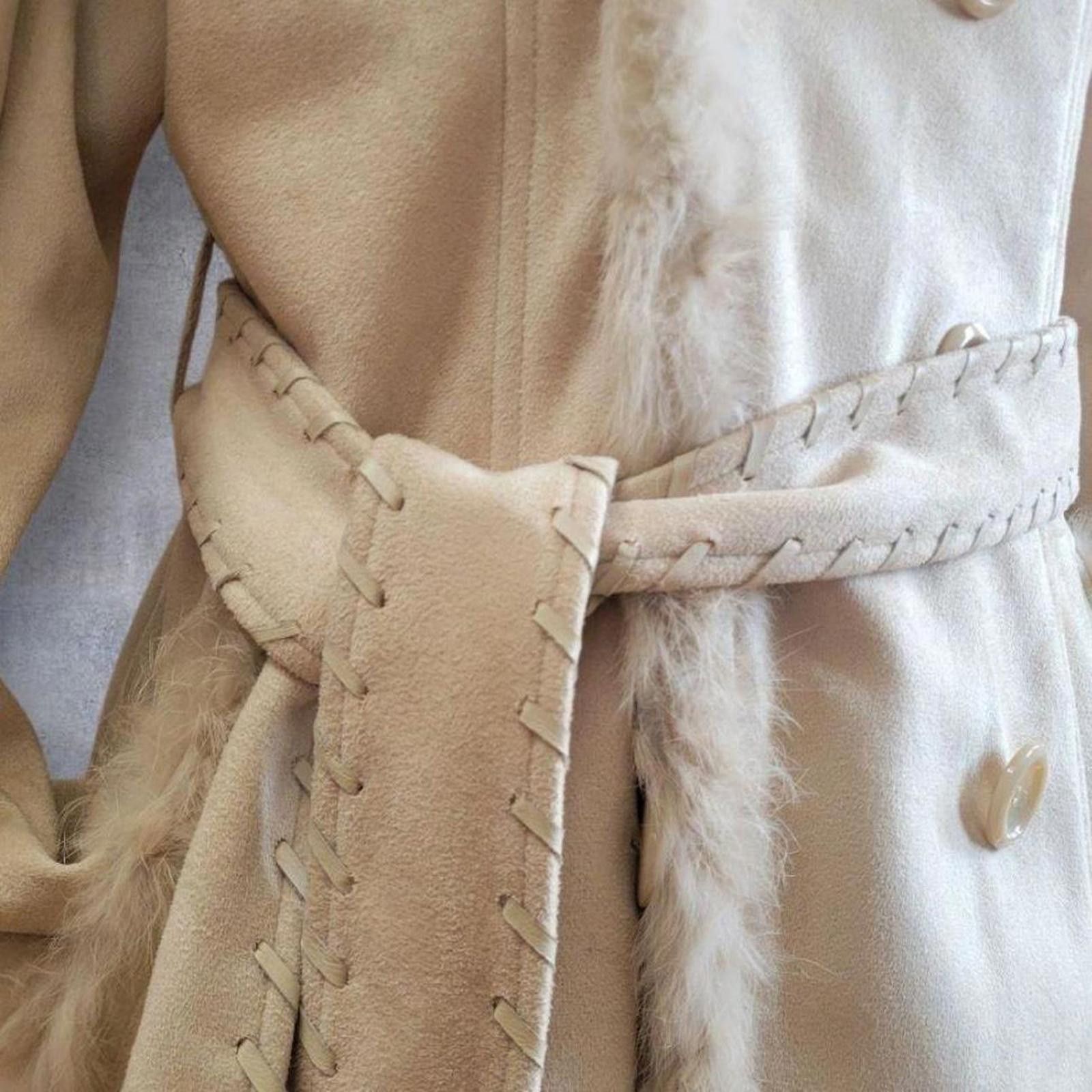 Other Real rabbit fur fairy grunge vintage penny lane coat jacket Size XS / US 0-2 / IT 36-38 - 5 Thumbnail