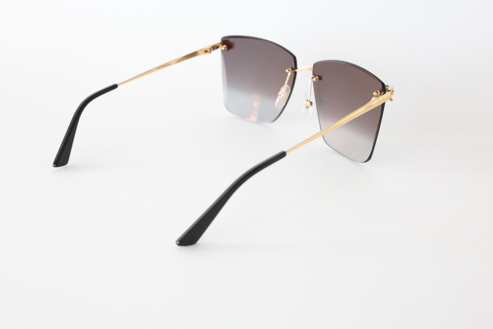 Cartier New Cartier eyewear optical sunglasses CT0397S 001 gold Size ONE SIZE - 5 Thumbnail