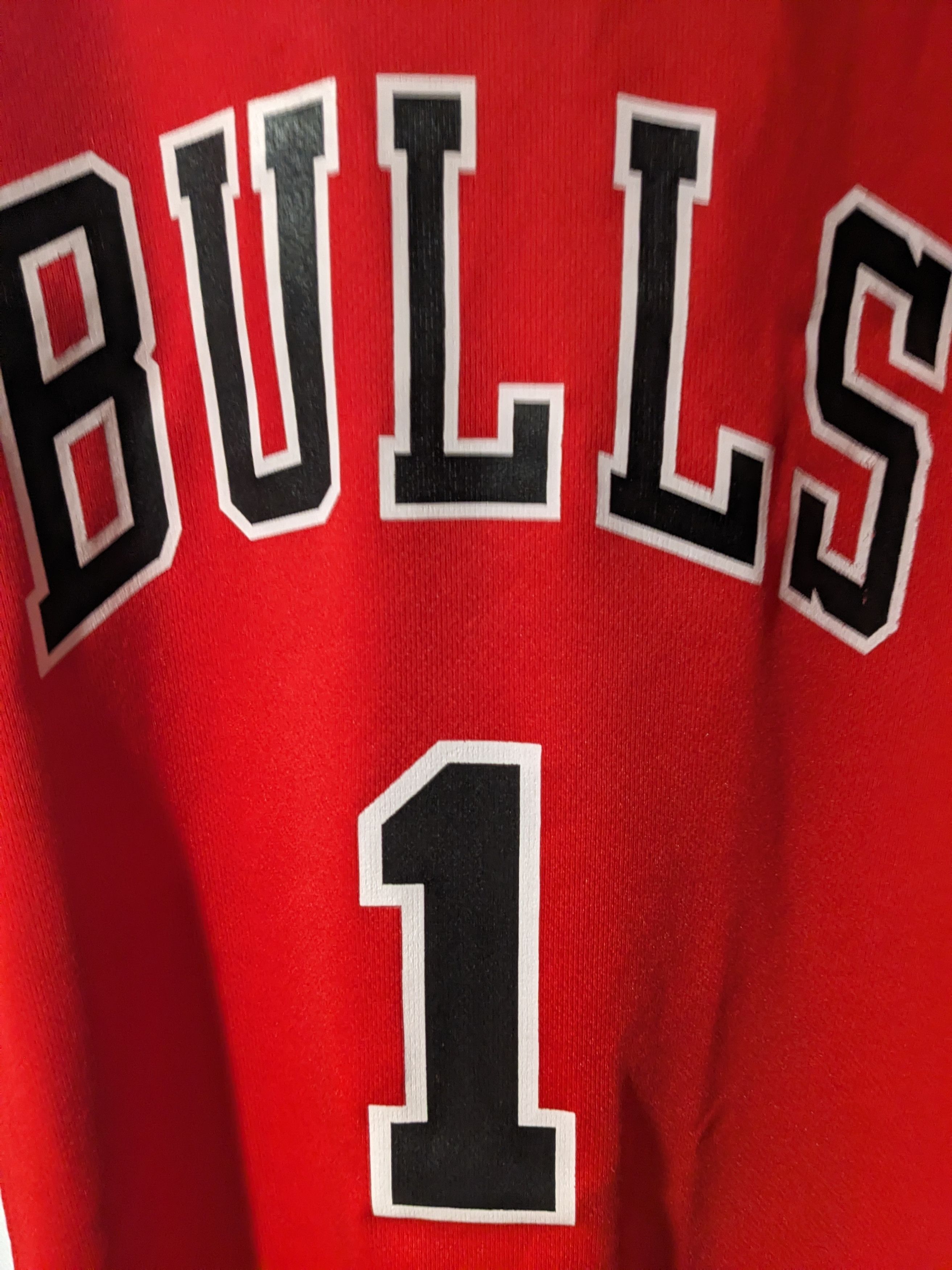 Adidas × NBA × Vintage Chicago Bulls Derrick Rose NBA 4 Her Adidas Red Small Jersey Size S / US 4 / IT 40 - 2 Thumbnail
