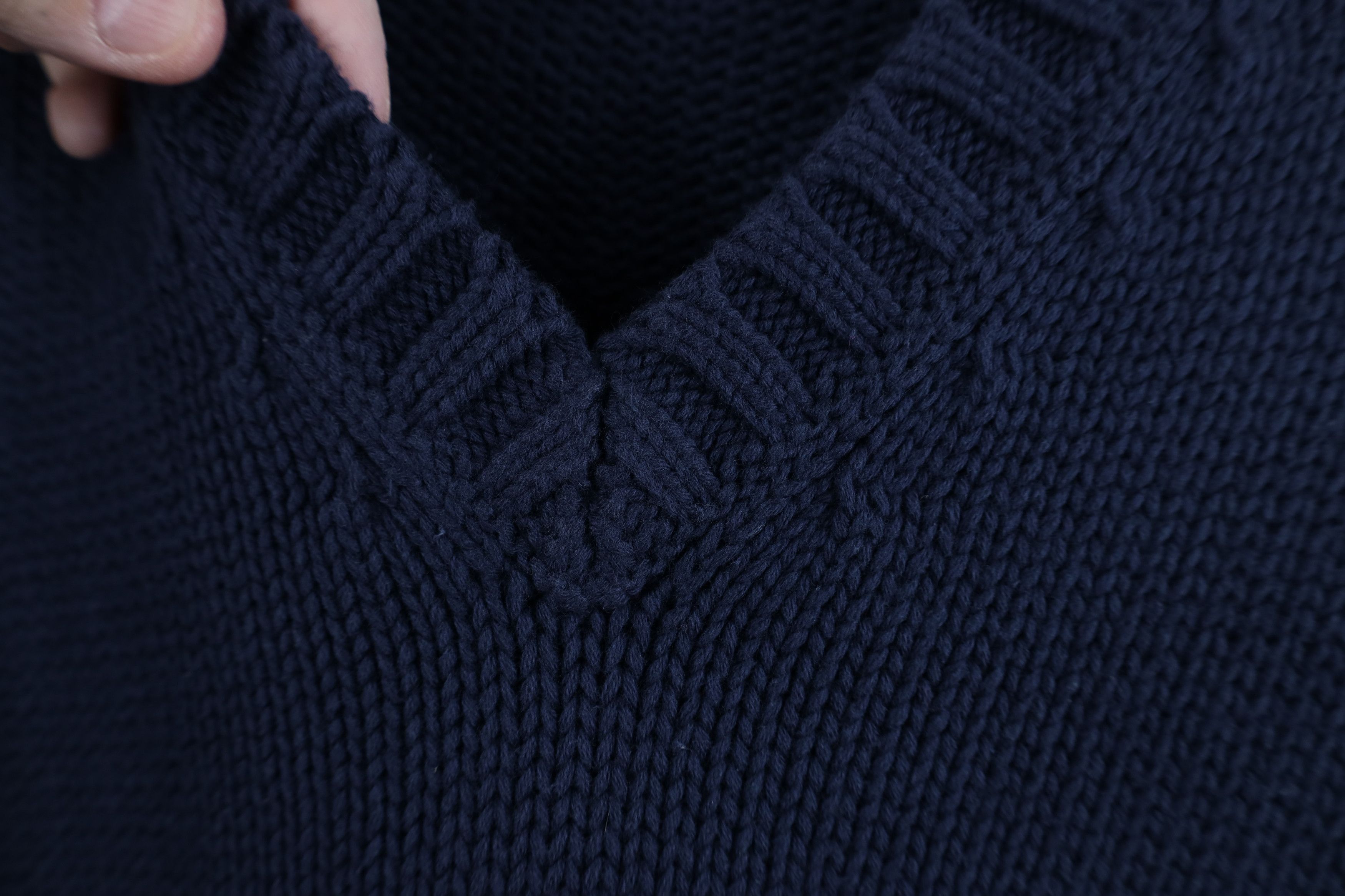 Gap Vintage Y2K 2001 Gap Block Heavyweight Cotton Knit Sweater Size US L / EU 52-54 / 3 - 6 Thumbnail