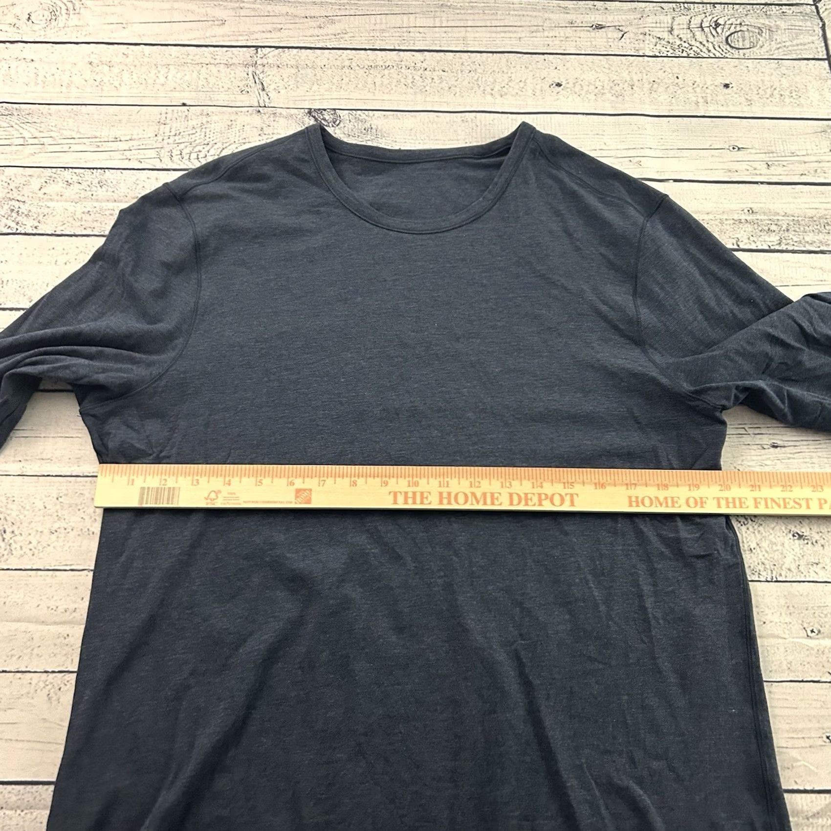 Lululemon Lululemon Long Sleeve T-Shirt Men Blue Large Size US L / EU 52-54 / 3 - 3 Thumbnail
