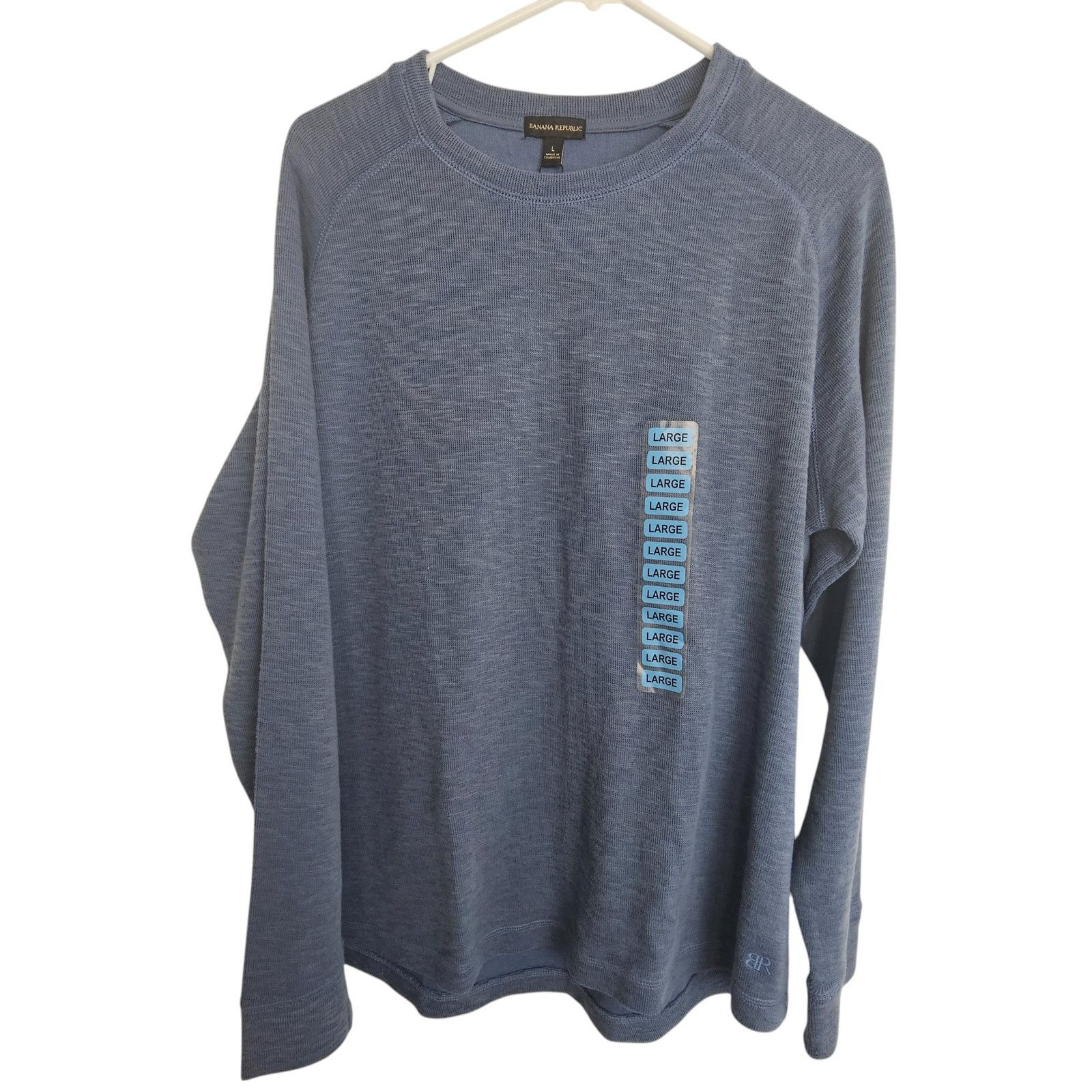 Banana Republic Banana Republic Mens Crew Neck T-Shirt L Classic Minimalist Size US L / EU 52-54 / 3 - 1 Thumbnail