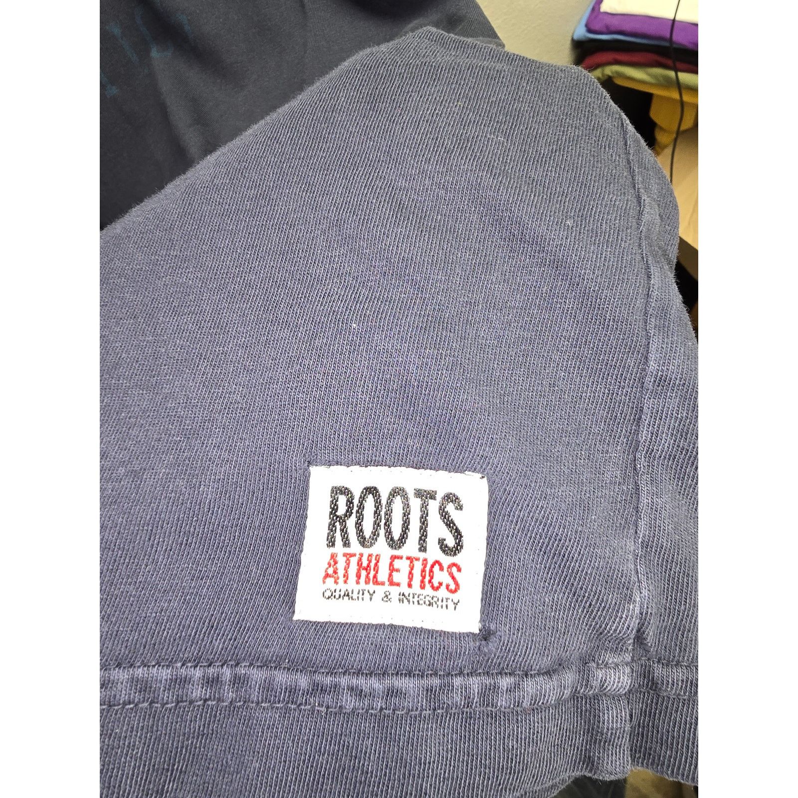 Other Vintage Roots Athletics Shirt Long Sleeve Graphic Blue XL Size US XL / EU 56 / 4 - 5 Thumbnail