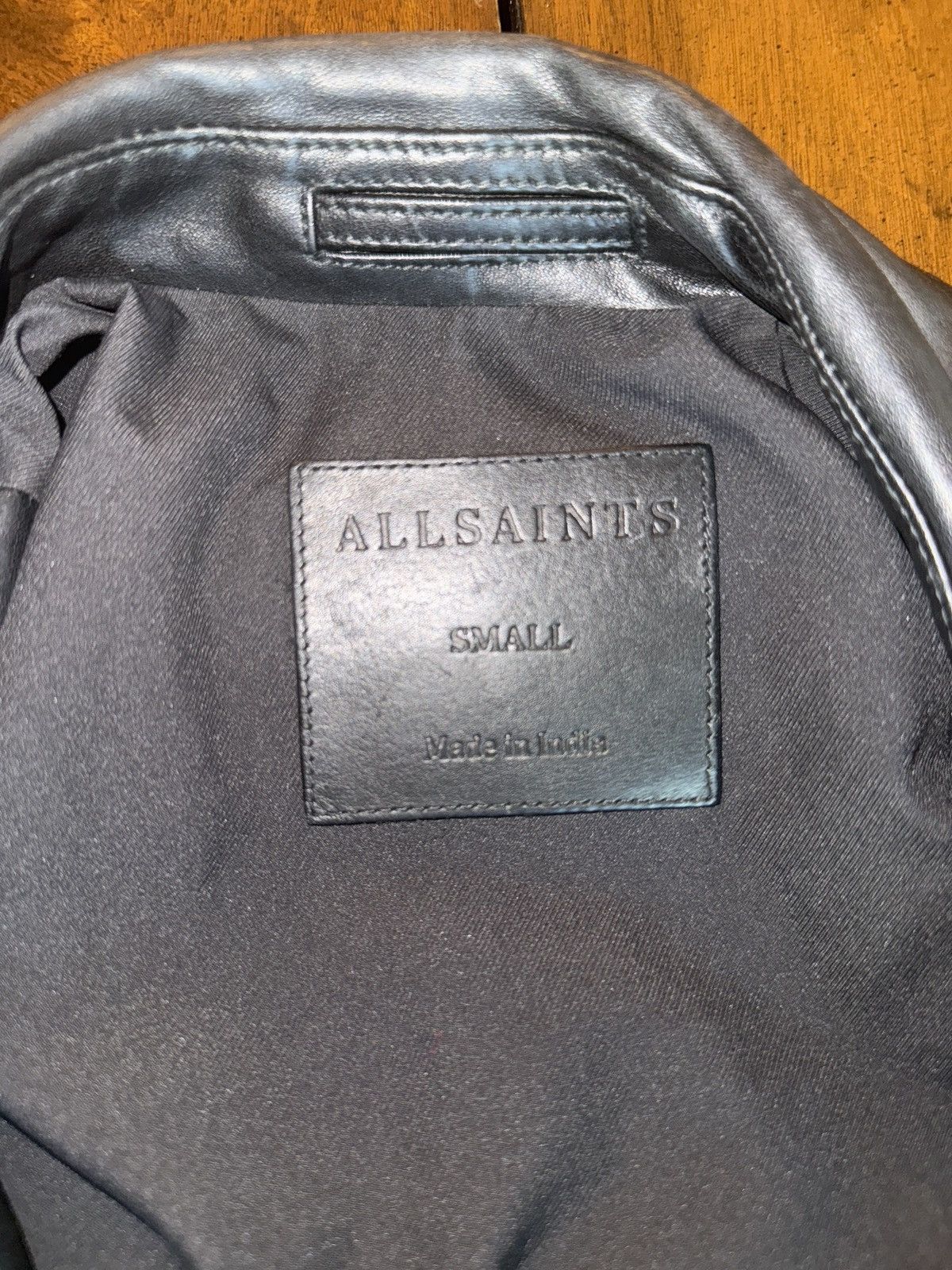Allsaints All Saints lamb leather jacket Milo Size US S / EU 44-46 / 1 - 3 Thumbnail