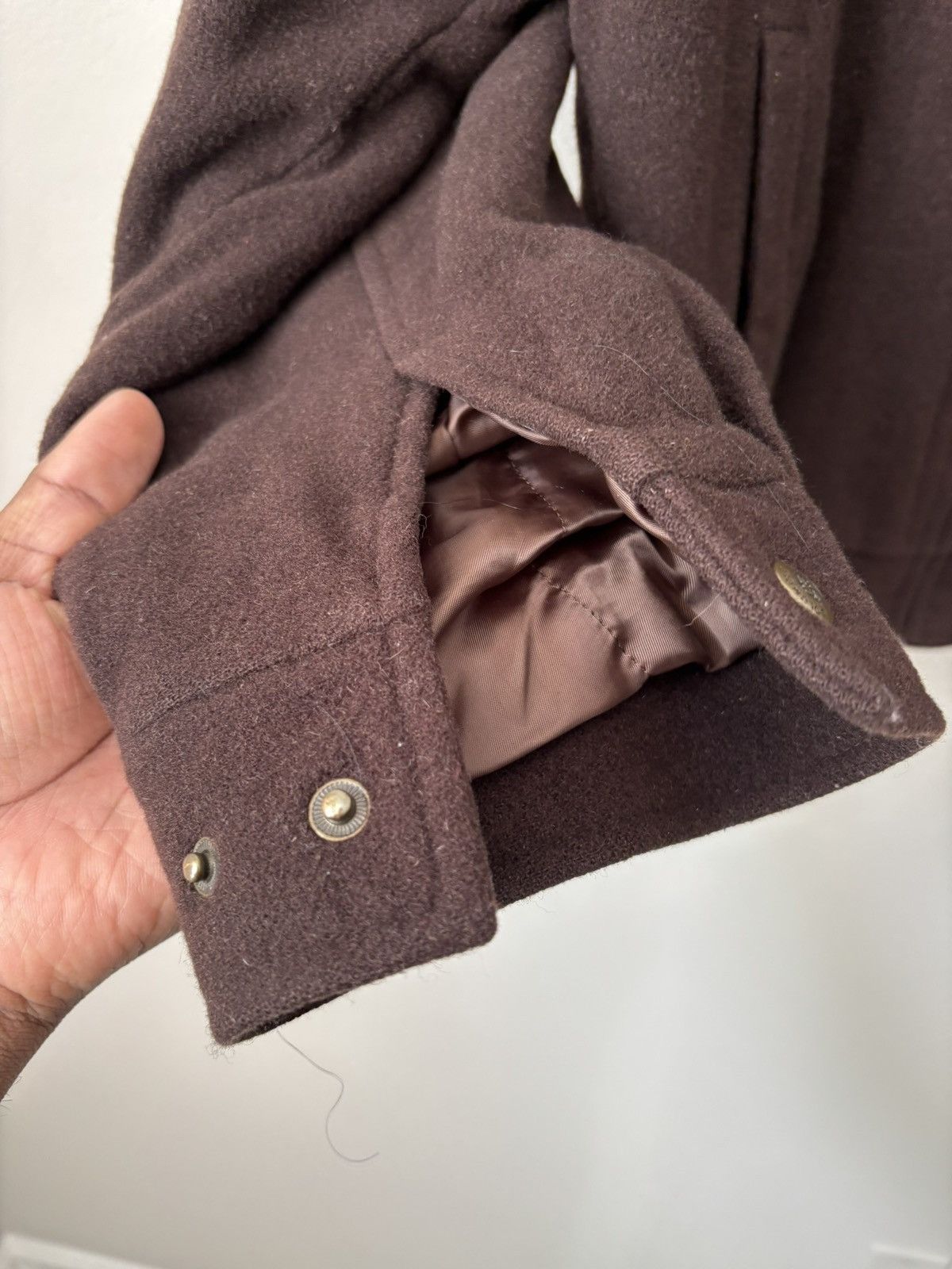 Columbia Columbia Brown Wool Coat Size US XL / EU 56 / 4 - 5 Thumbnail