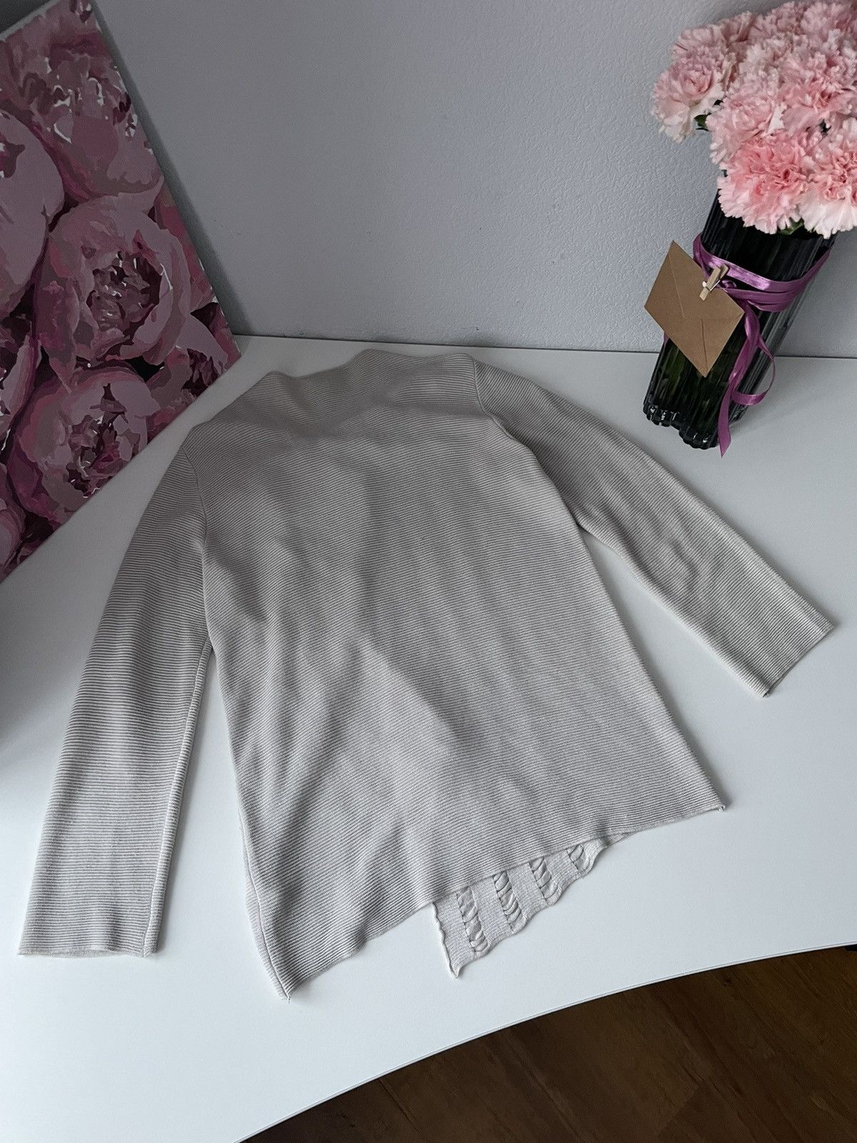 Armani Collezioni Armani Collezioni Deanna Spa Wrap Front Sweater VERY RARE Size M / US 6-8 / IT 42-44 - 13 Thumbnail