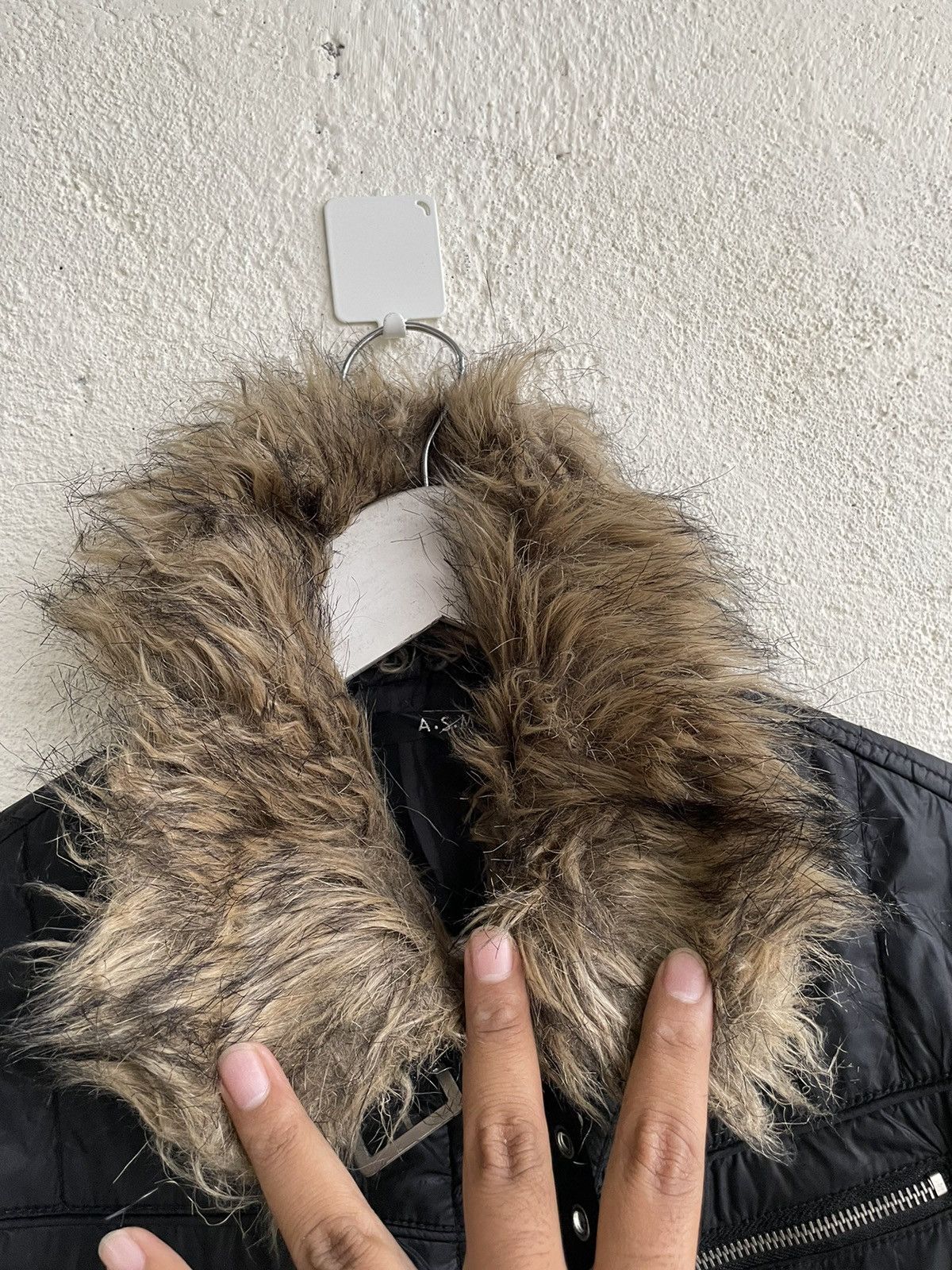 If Six Was Nine VTG OPIUM LGB IF SIX WAS NINE STYLE FUR JACKET Size US M / EU 48-50 / 2 - 5 Thumbnail