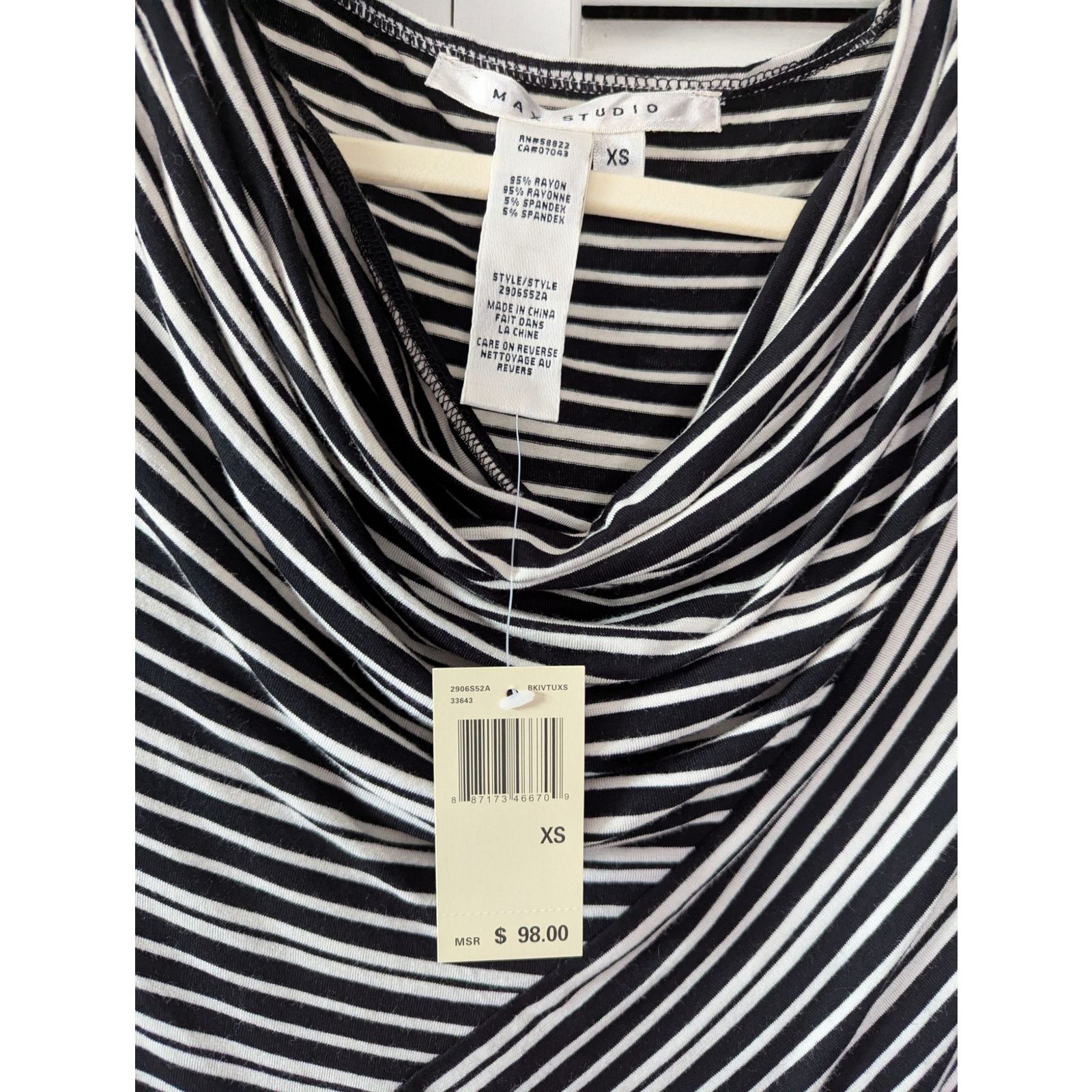 Other Max Studio Cream & Black Dress -Sz xs Size XS / US 0-2 / IT 36-38 - 3 Thumbnail
