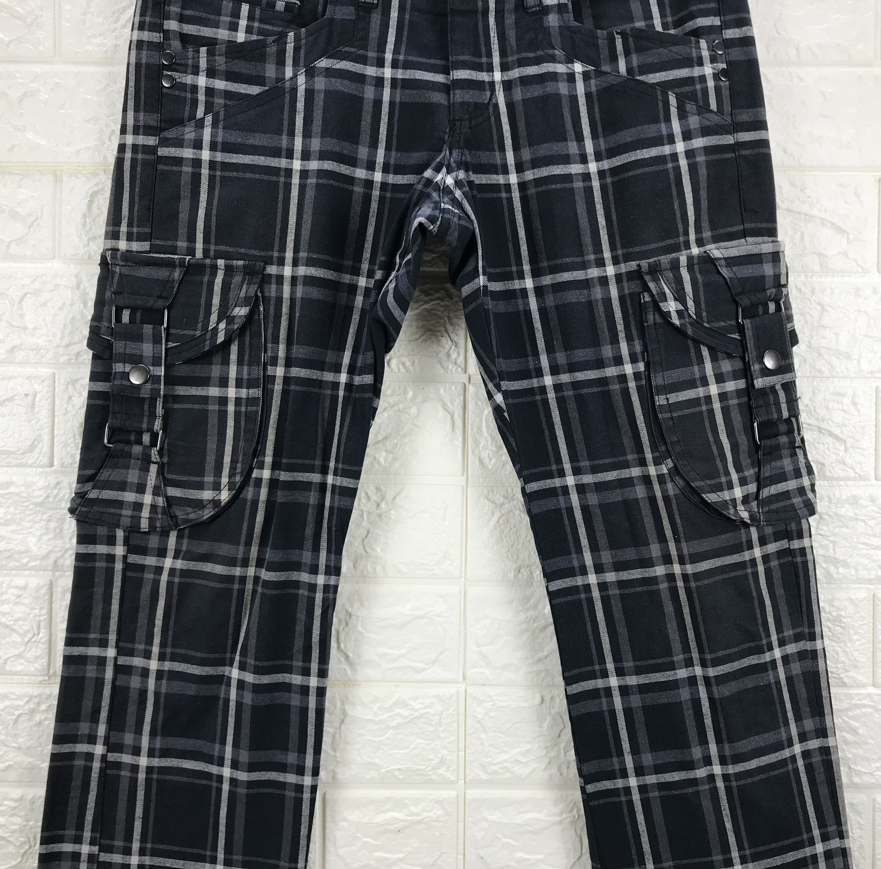 Japanese Brand Vintage Punk Explosion DoubleWaist Seditionaries Cargo Pants Size US 30 / EU 46 - 3 Thumbnail