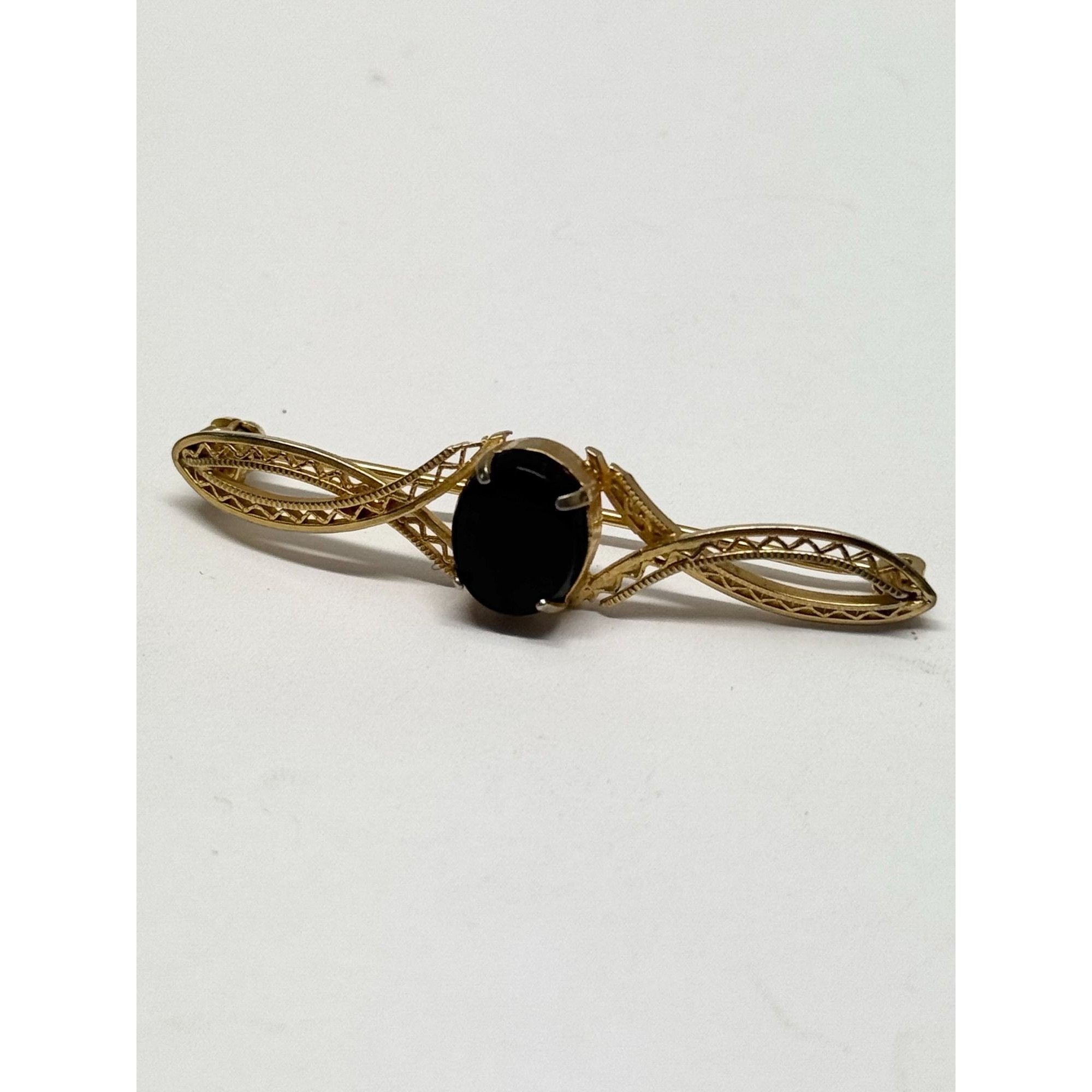 Vintage Vintage Burt Cassell Gold Filled Brooch Bar Pin Size ONE SIZE - 2 Thumbnail