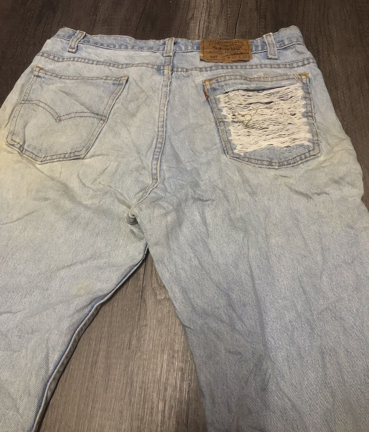 Levi's Vintage Clothing × Vintage Vintage Levi's 505 Oren Tag Size US 32 / EU 48 - 11 Thumbnail