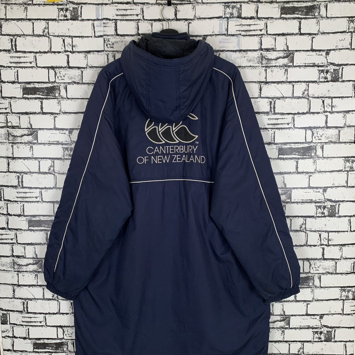 Canterbury of New Zealand × Designer × Vintage Vintage Canterbury Long Coach Jacket Size US XL / EU 56 / 4 - 10 Thumbnail