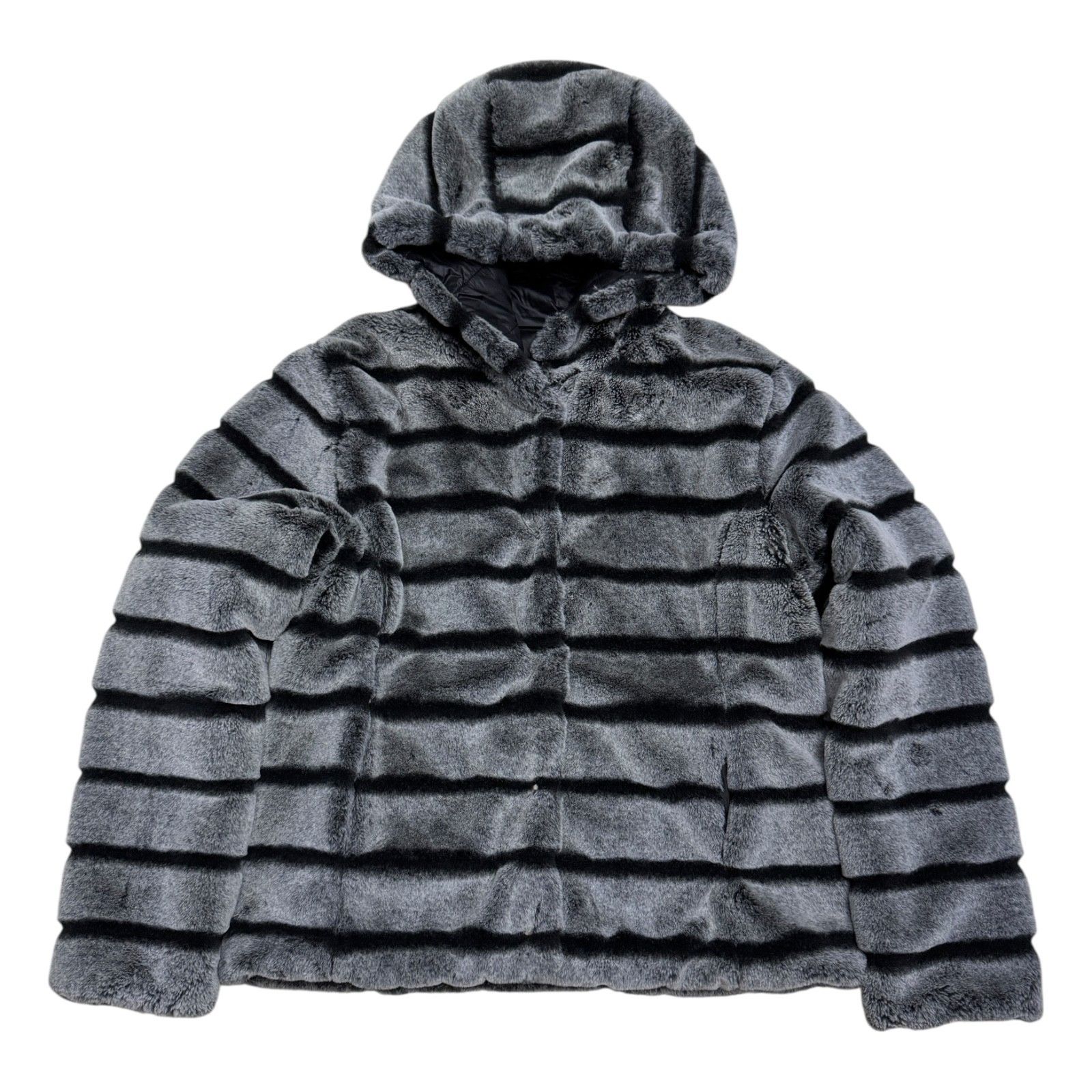 Frank Lyman FRANK LYMAN Reversible FAUX FUR Puffer Coat Jacket Medium Size M / US 6-8 / IT 42-44 - 5 Thumbnail