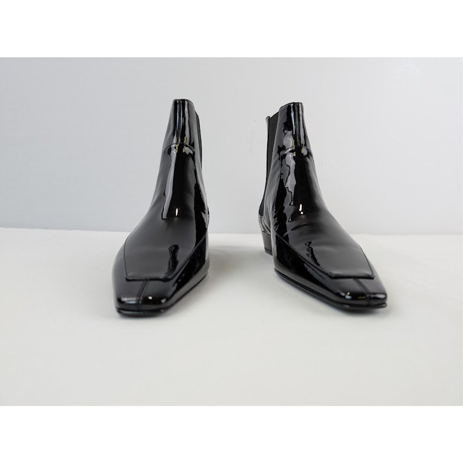 Saint Laurent Paris o1rshd1 Leather Paolo 30 Chelsea Boots in Nero Size US 8 / EU 41 - 8 Thumbnail