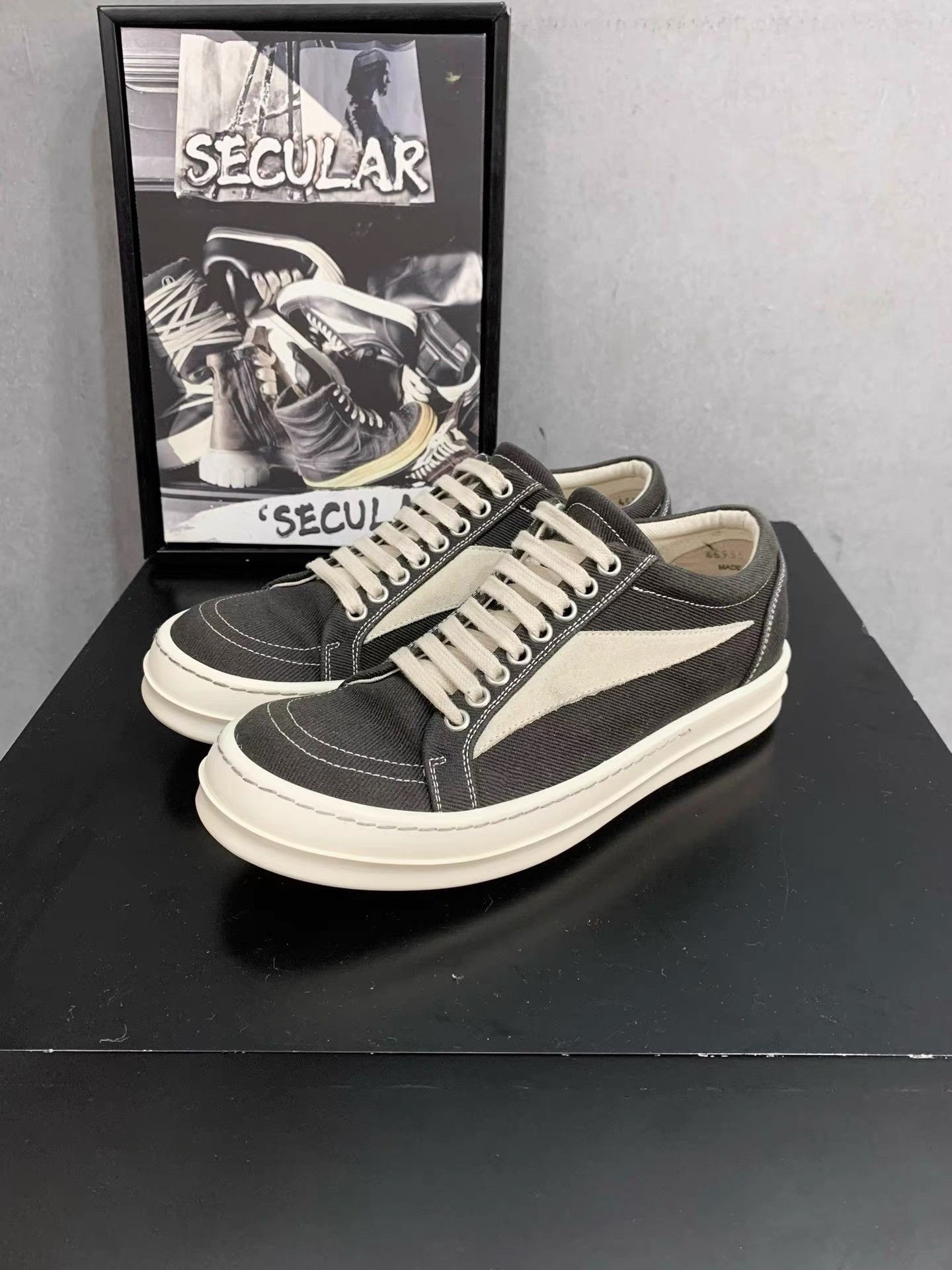 Rick Owens Rick Owens Infringement Vans Low-Top Sneakers K34 Size US 7 / IT 37 - 3 Thumbnail