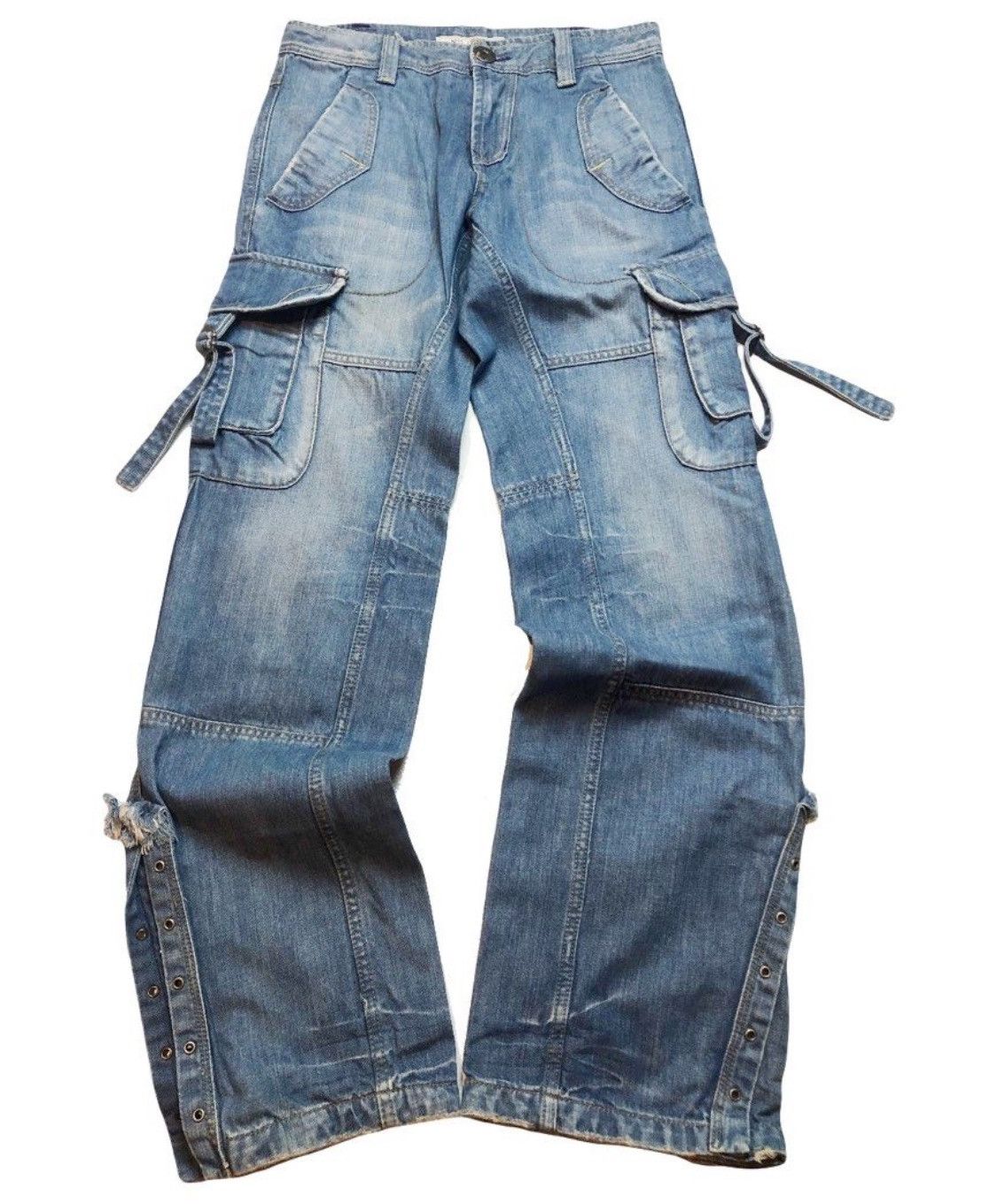 Flared Bondage Cargo NII Jeans
