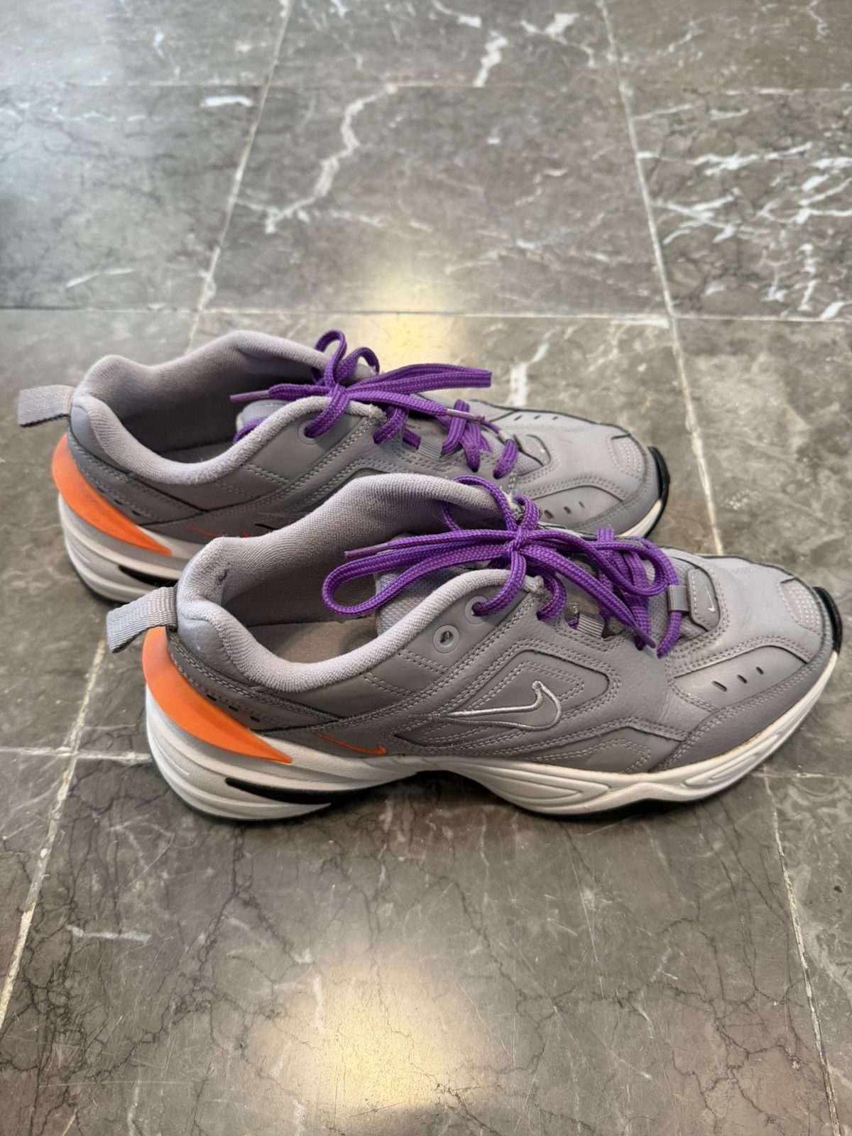 Nike Nike M2K Tekno Grey Orange Sneakers Size US 8 / EU 41 - 1 Thumbnail