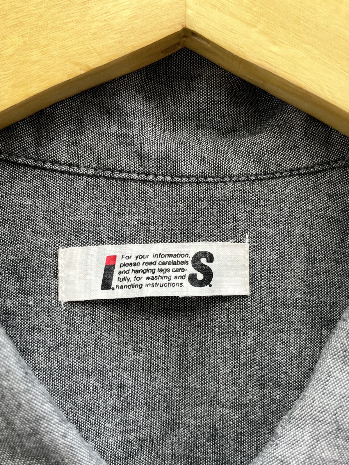Issey Miyake Vintage Issey Miyake IS Big Pockets Oversized Chambray Size US L / EU 52-54 / 3 - 6 Thumbnail