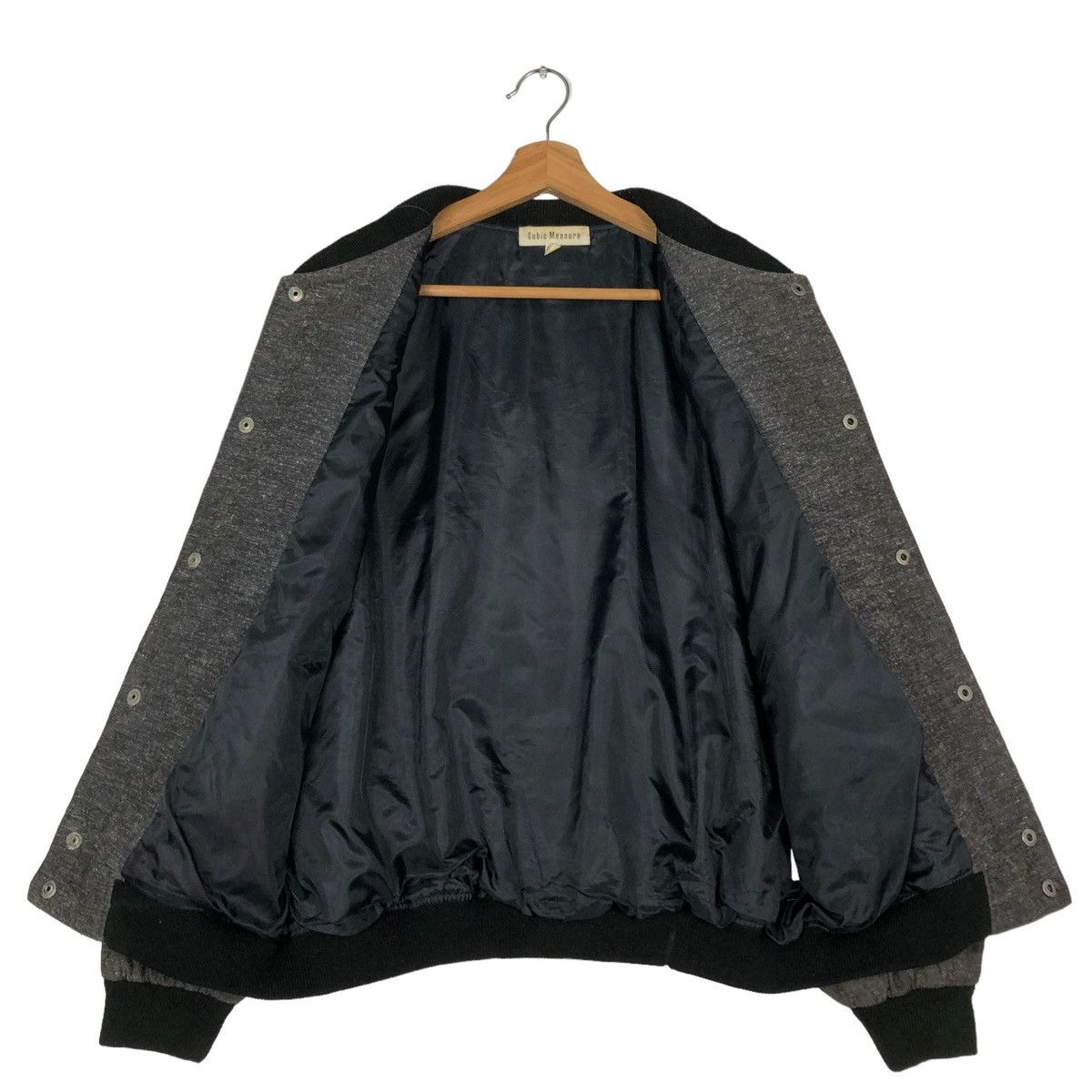 Japanese Brand 🔥VINTAGE WOOL BOMBER JACKET URBAN TASTE JAPAN ISSEY MIYAKE Size US L / EU 52-54 / 3 - 13 Thumbnail