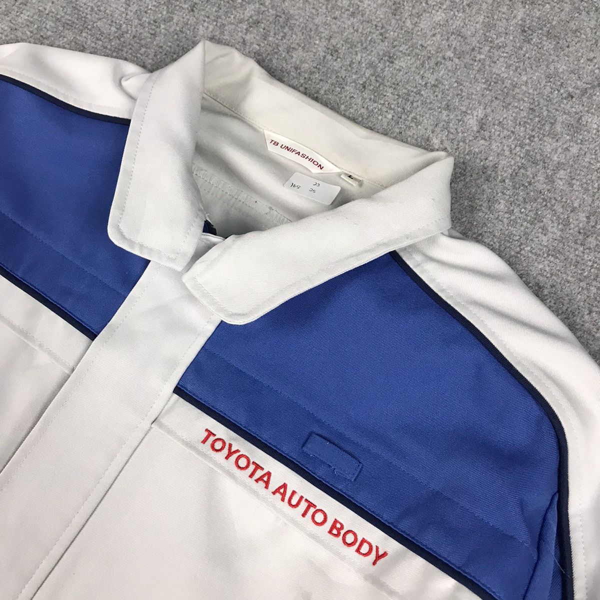 TOYOTA AUTO BODY UNIFORM ZIPPER JACKET