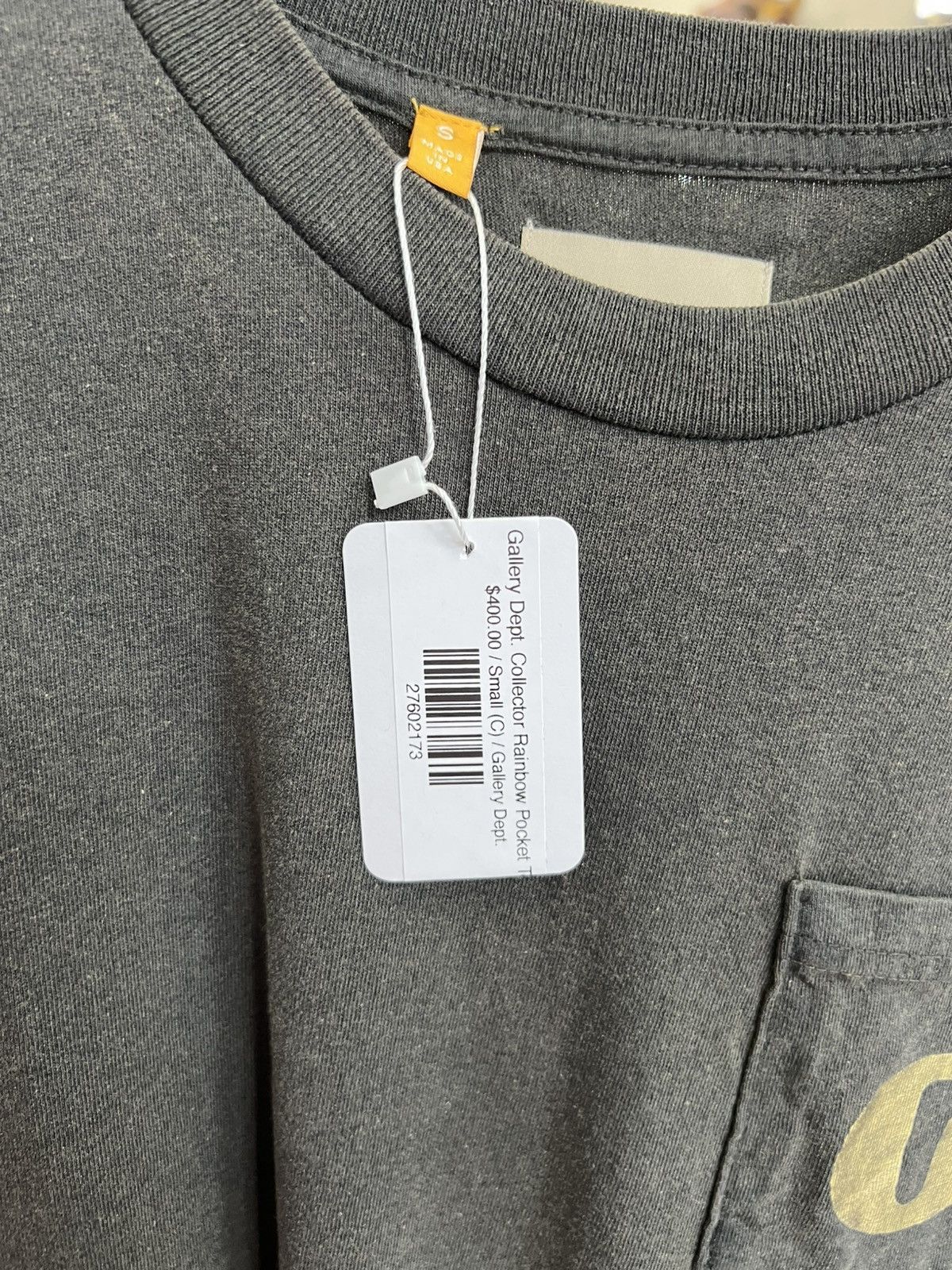 Gallery Dept. Gallery Dept Collector Rainbow Pocket Tee Size US S / EU 44-46 / 1 - 3 Thumbnail