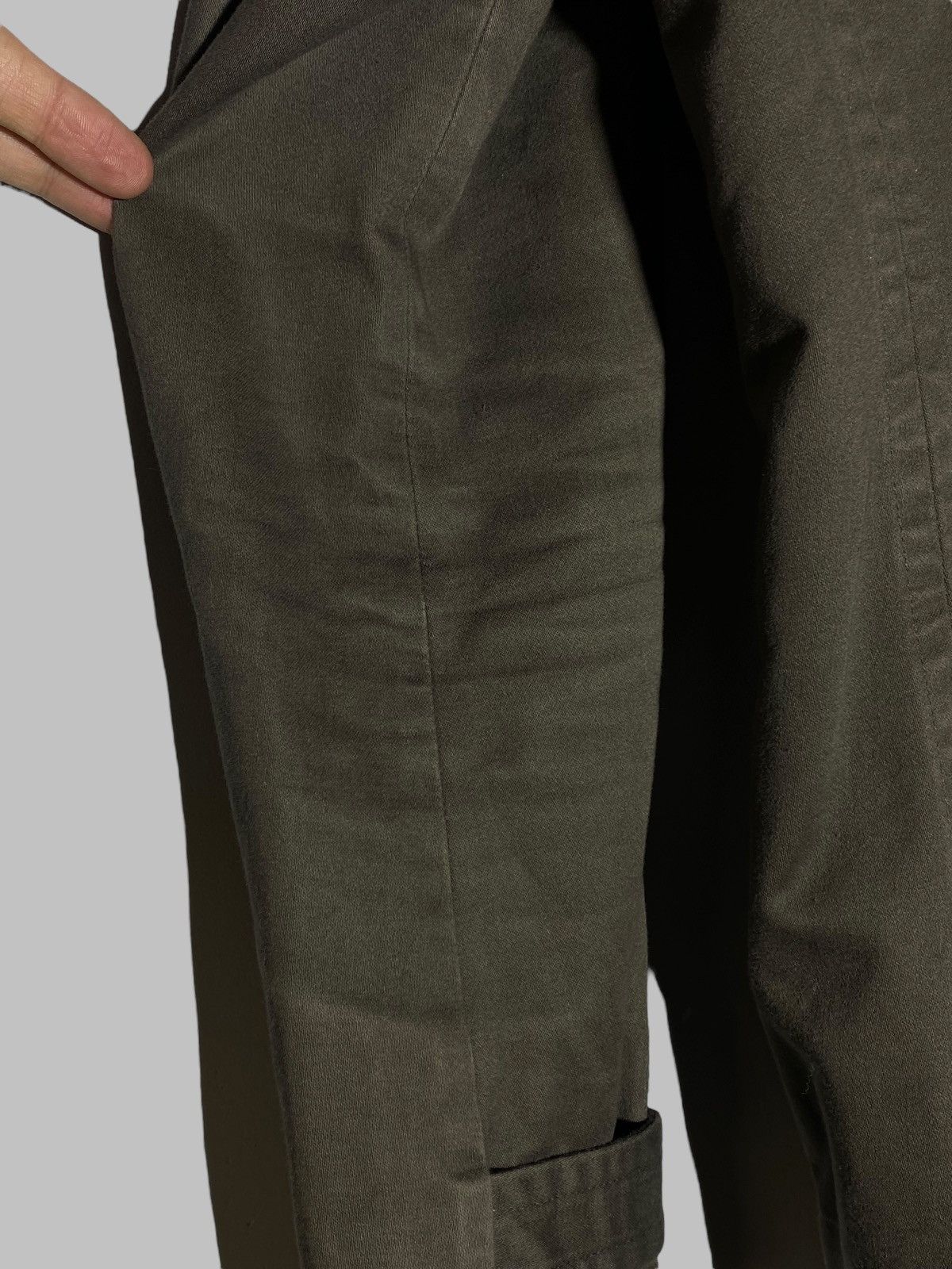 Allsaints All Saints Vagabond Double Breasted Pea Coat Khaki Jacket Size US S / EU 44-46 / 1 - 22 Thumbnail