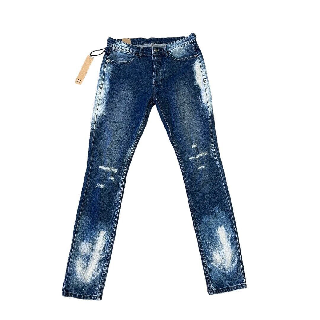 Ksubi Ksubi Mens Jeans Denim Van Winkle Heavens Skinny Size 34/32 Size US 34 / EU 50 - 1 Thumbnail