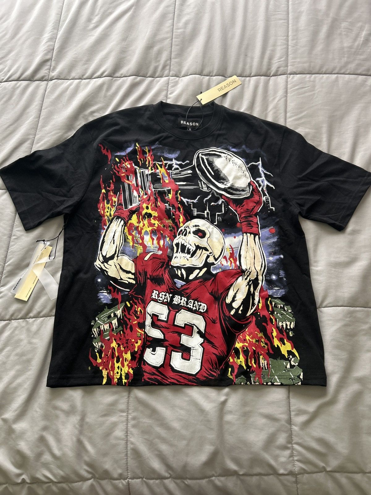 Reason Reason Graphic Tee ‘Built For Chaos’ Size US M / EU 48-50 / 2 - 1 Thumbnail