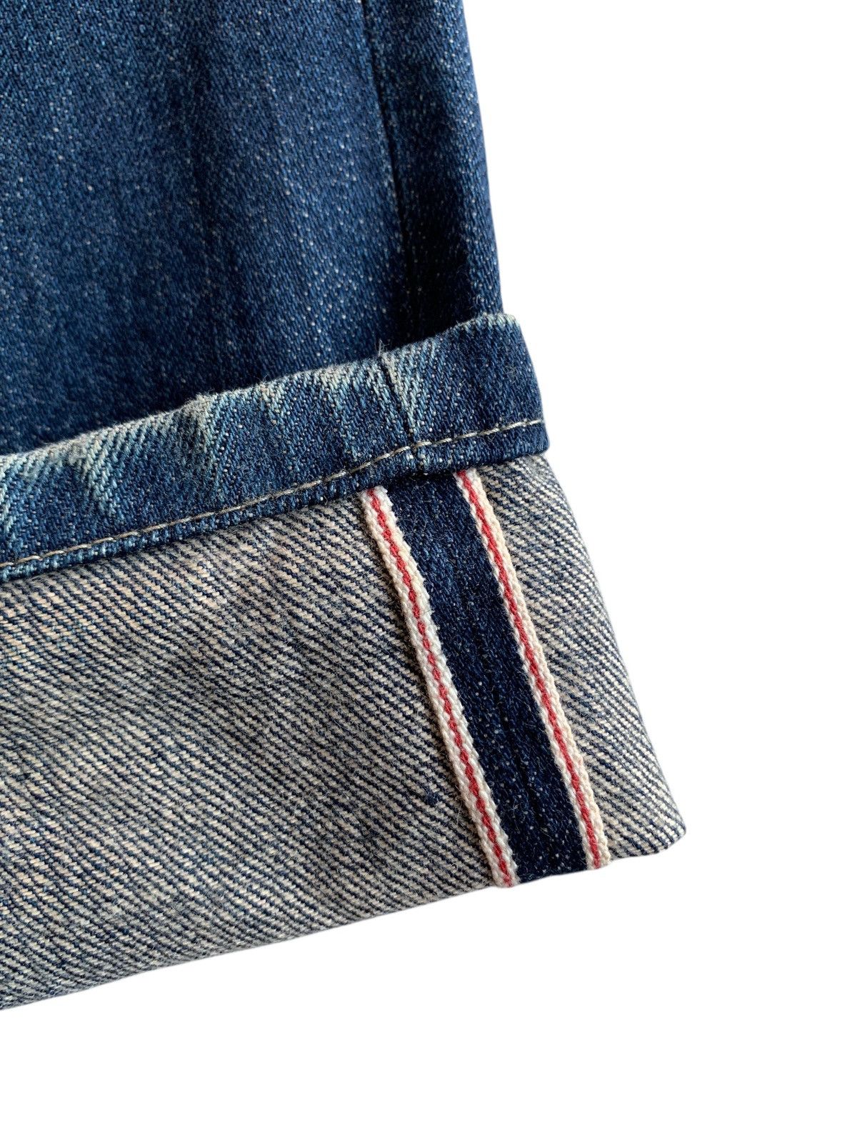 Muji MUJI SELVEDGE JAPANESE DISTRESSED DENIM Size US 31 - 10 Thumbnail