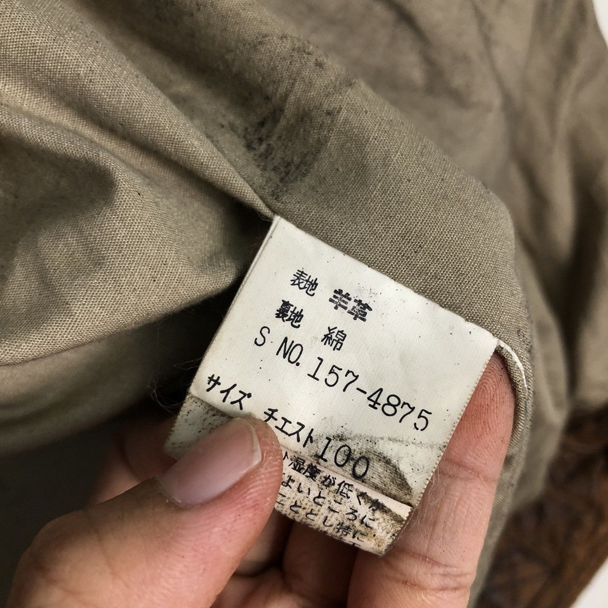 Japanese Brand 📌Vintage Fly Bomber Leather Jacket Freetime Issey Miyake Size US M / EU 48-50 / 2 - 19 Thumbnail