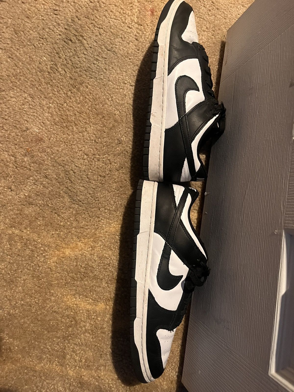 Nike Nike Pandas, Dunk Low Size US 9.5 / EU 42-43 - 2 Thumbnail