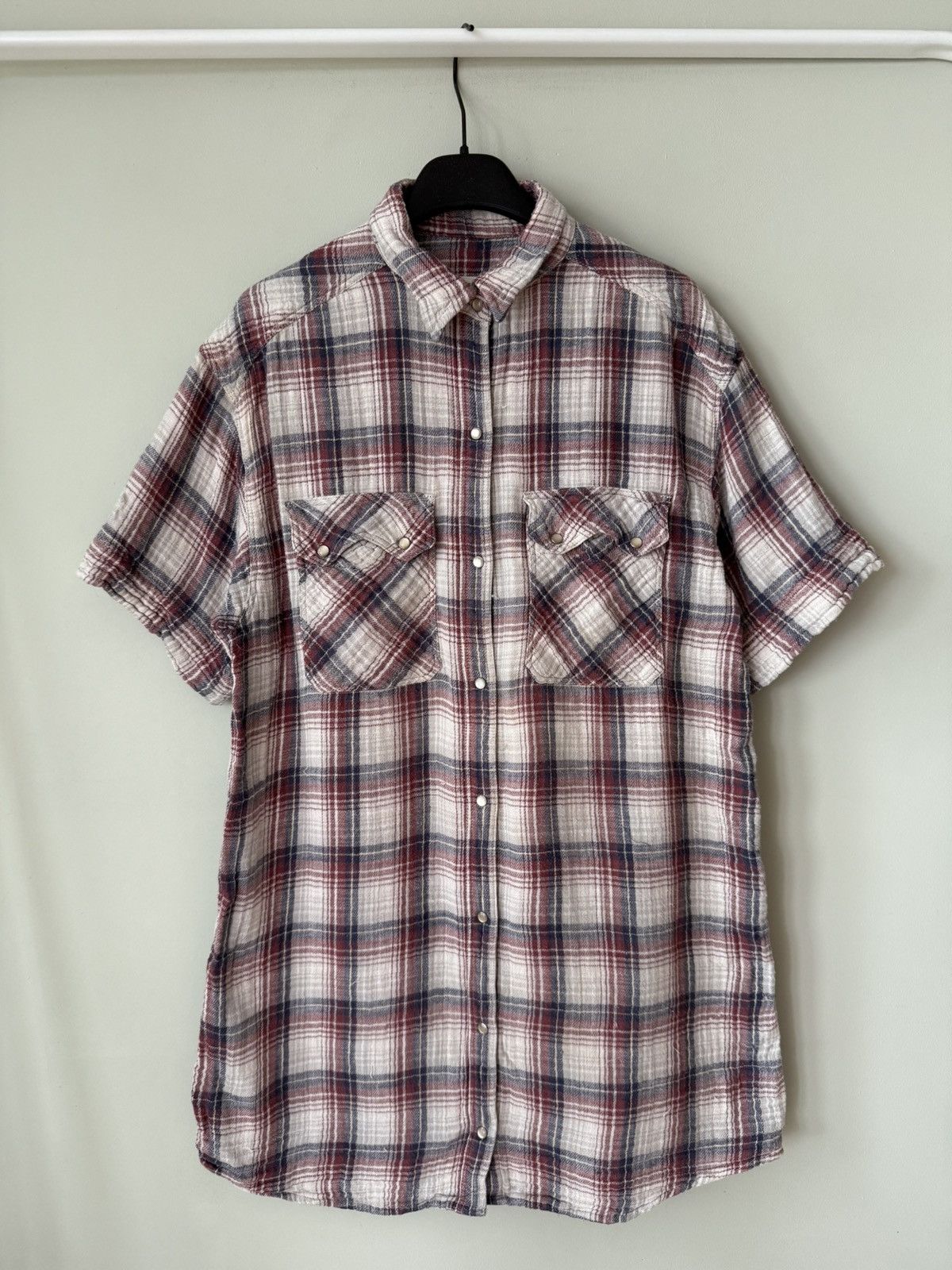 Isabel Marant Isabel Marant Etoile checkered ss long shirt dress Size S / US 4 / IT 40 - 1 Thumbnail