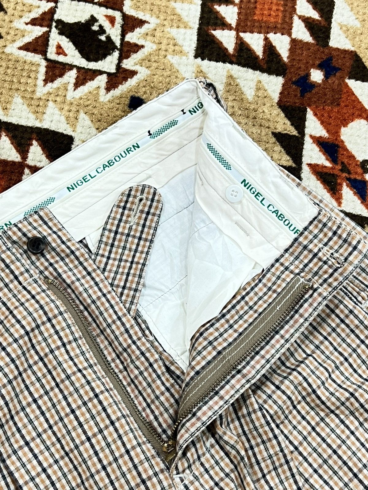 Nigel Cabourn Nigel Cabourn Checkered Pants Size US 32 / EU 48 - 3 Thumbnail